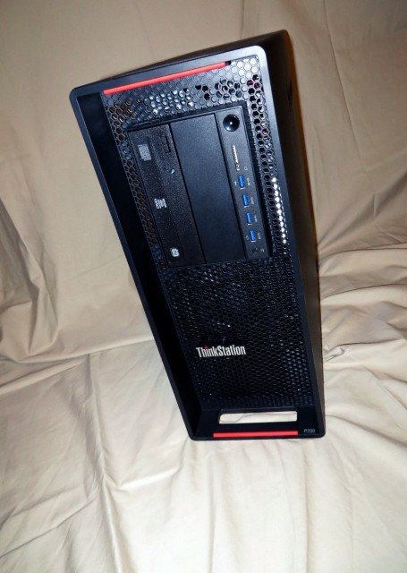 Figure 1. The P700 tower workstation from Lenovo. (Image courtesy of the author.)