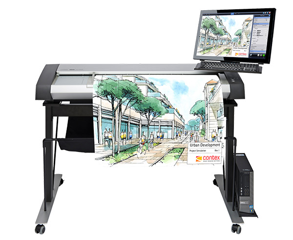 The version of the Scan Station Pro pictured here features the HD Ultra Scanner rather than the IQ Quattro. (Image courtesy of Contex.)