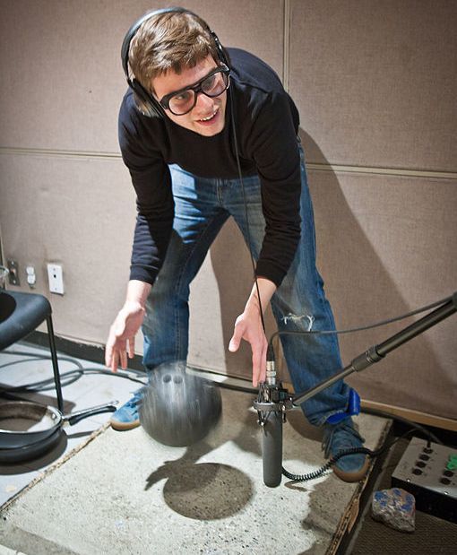 Foley artists reproduce everyday sound effects for radio, film and television.