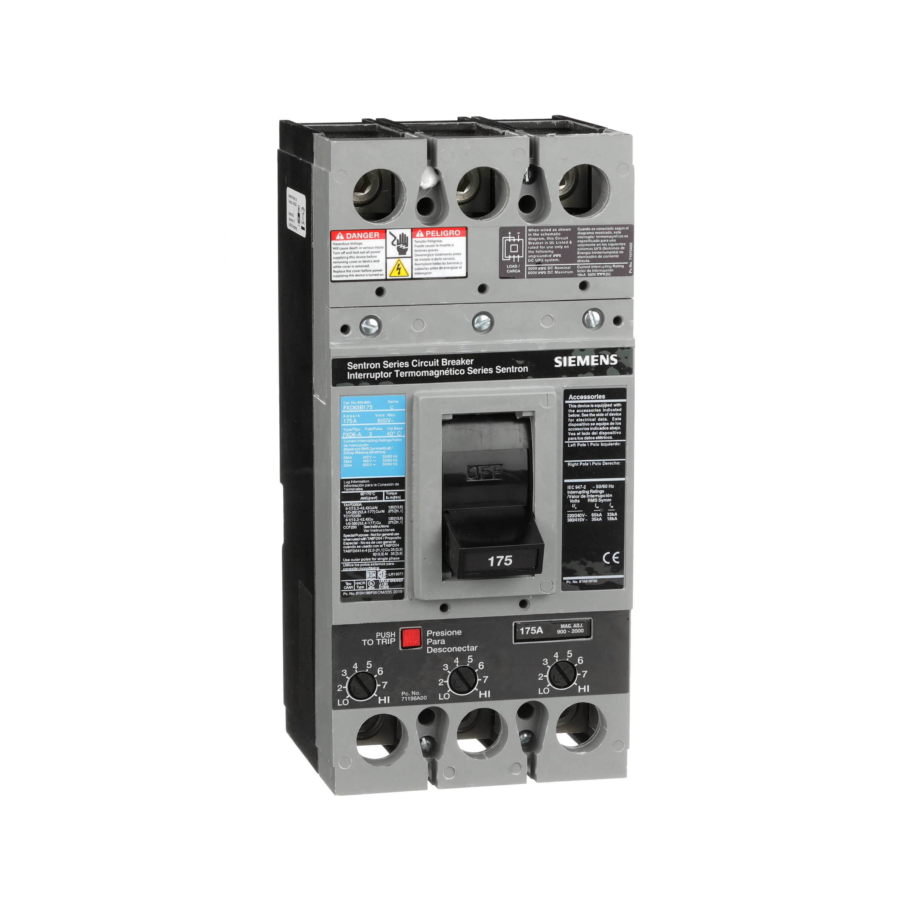 SIEMENS FXD63B175