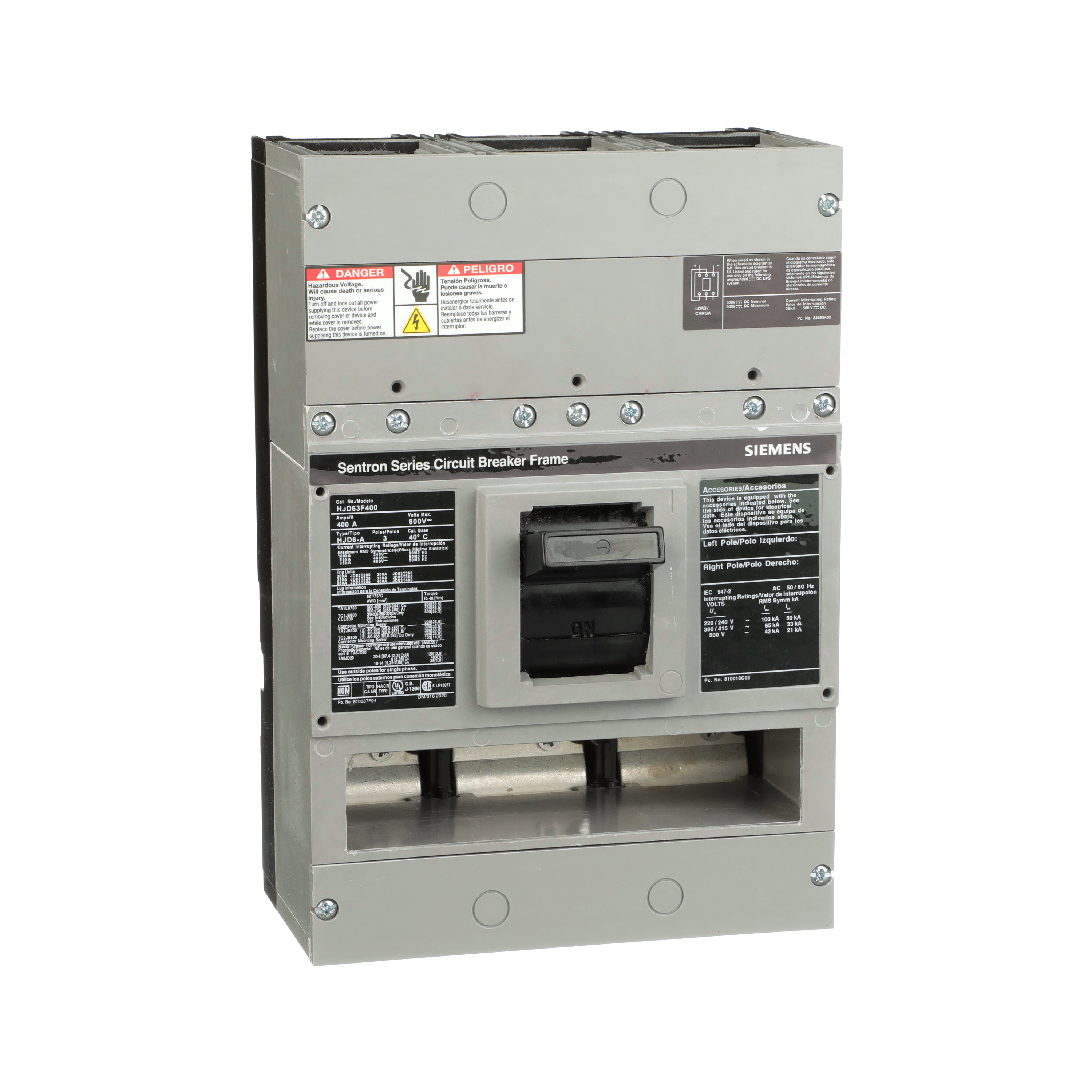 SIEMENS HJD63F400