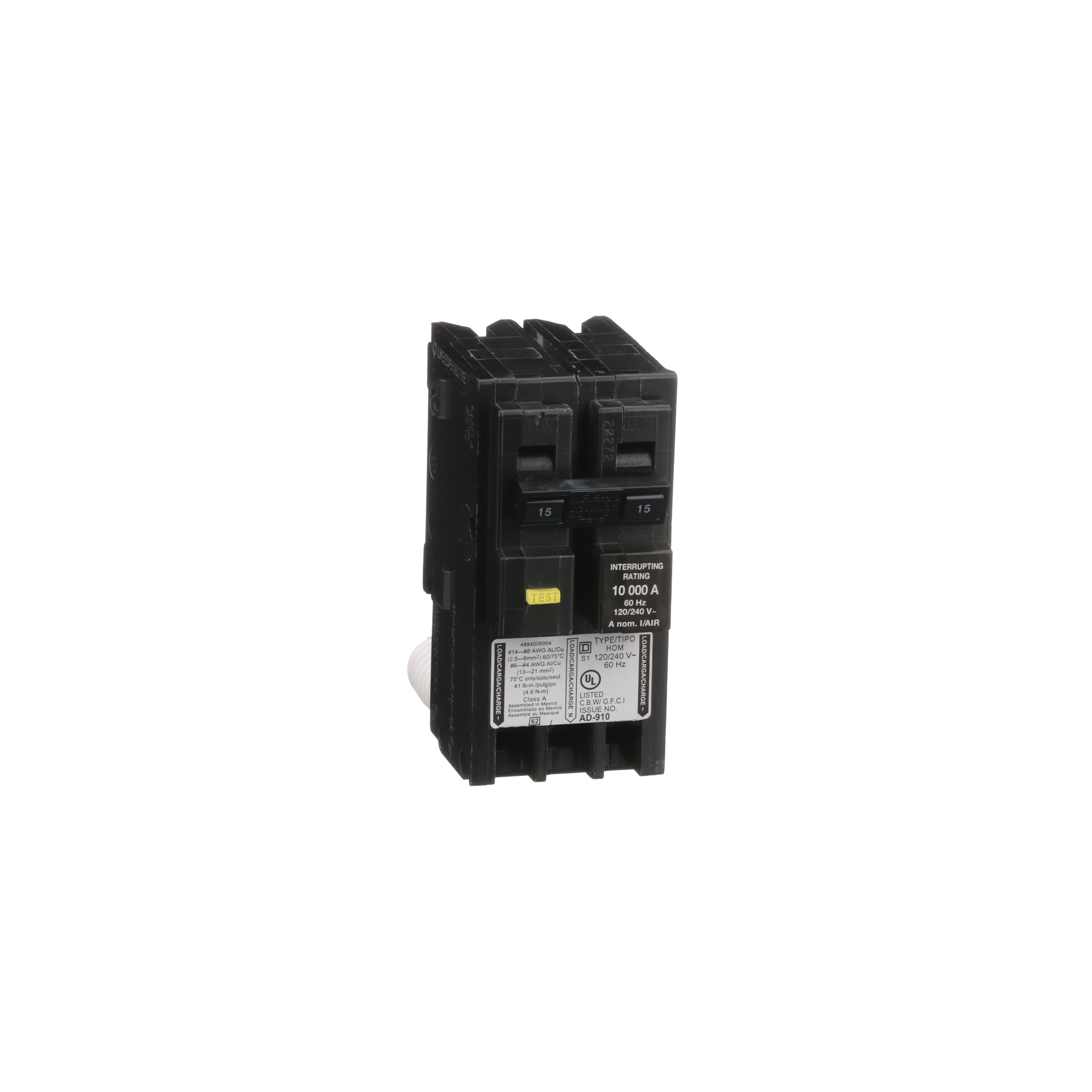 SCHNEIDER ELECTRIC HOM215GFI