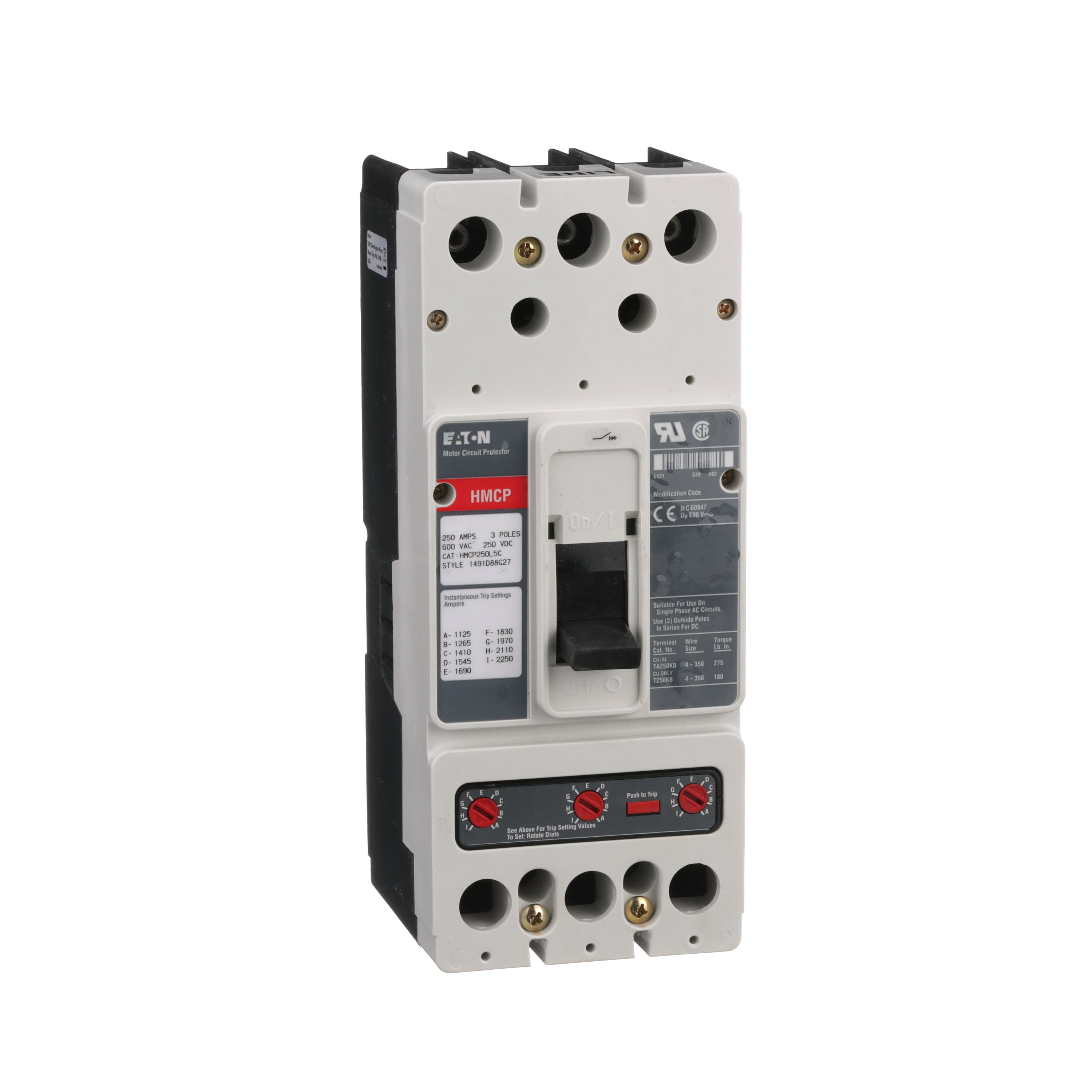 EATON CORPORATION HMCP250L5C