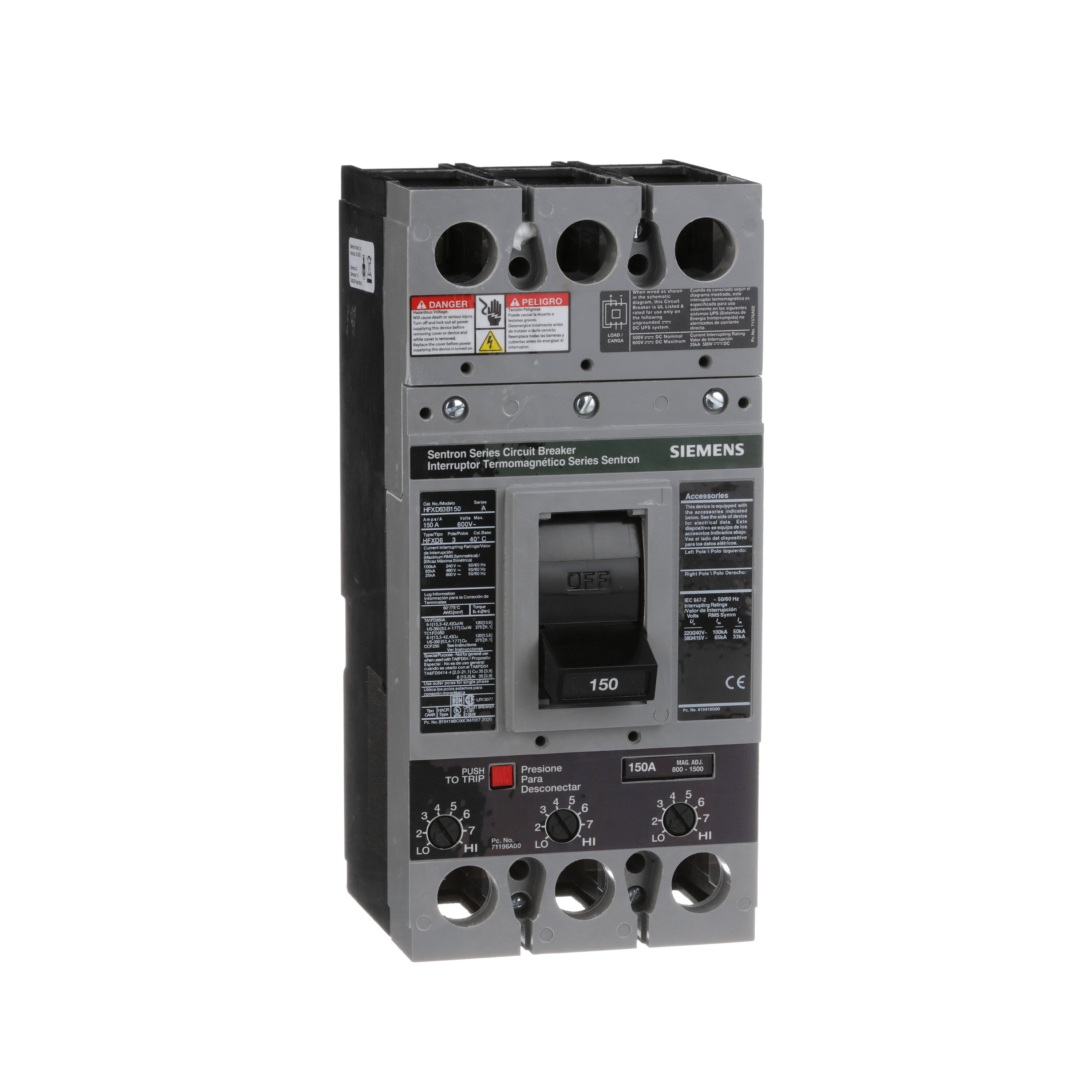SIEMENS HFXD63B150