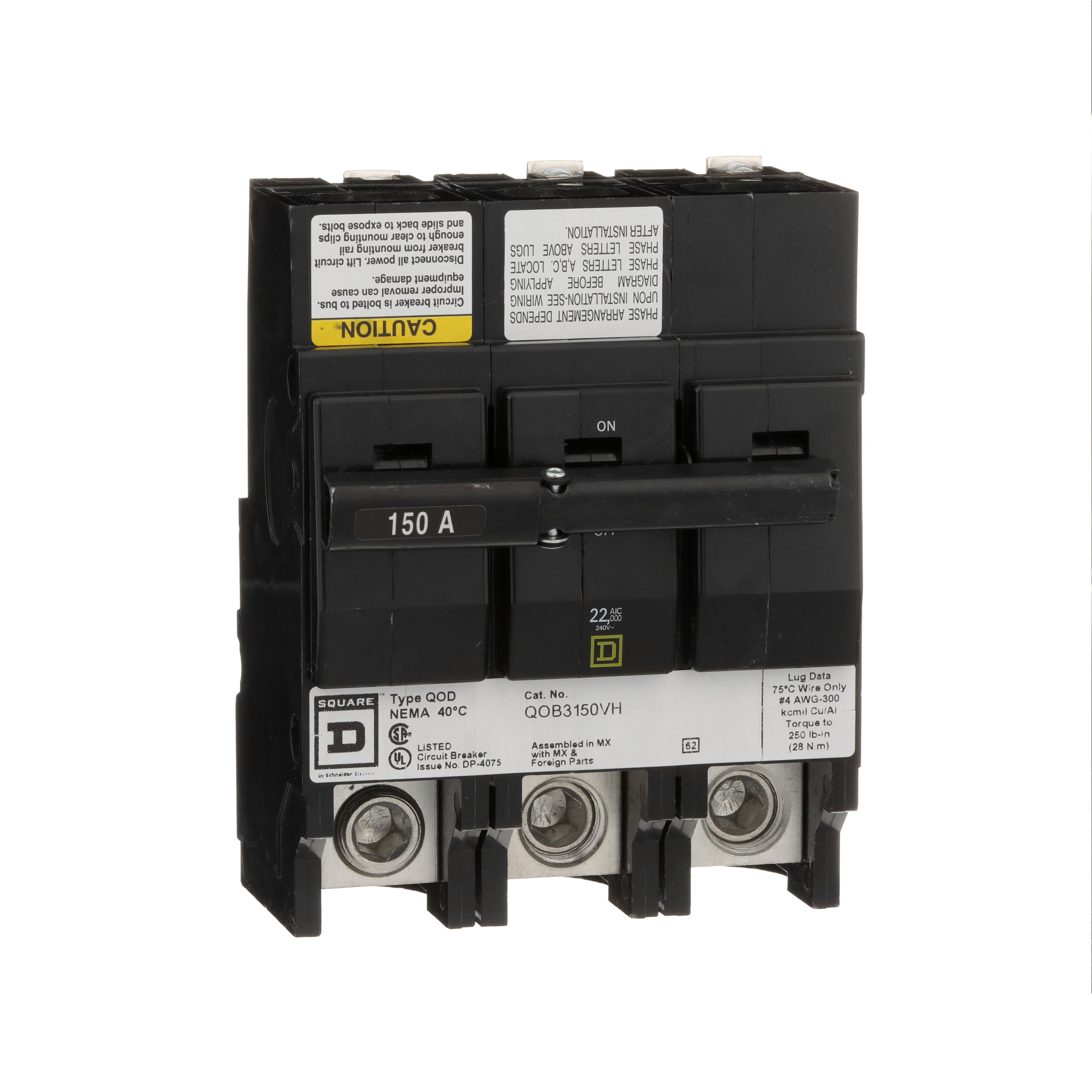 SCHNEIDER ELECTRIC QOB3150VH