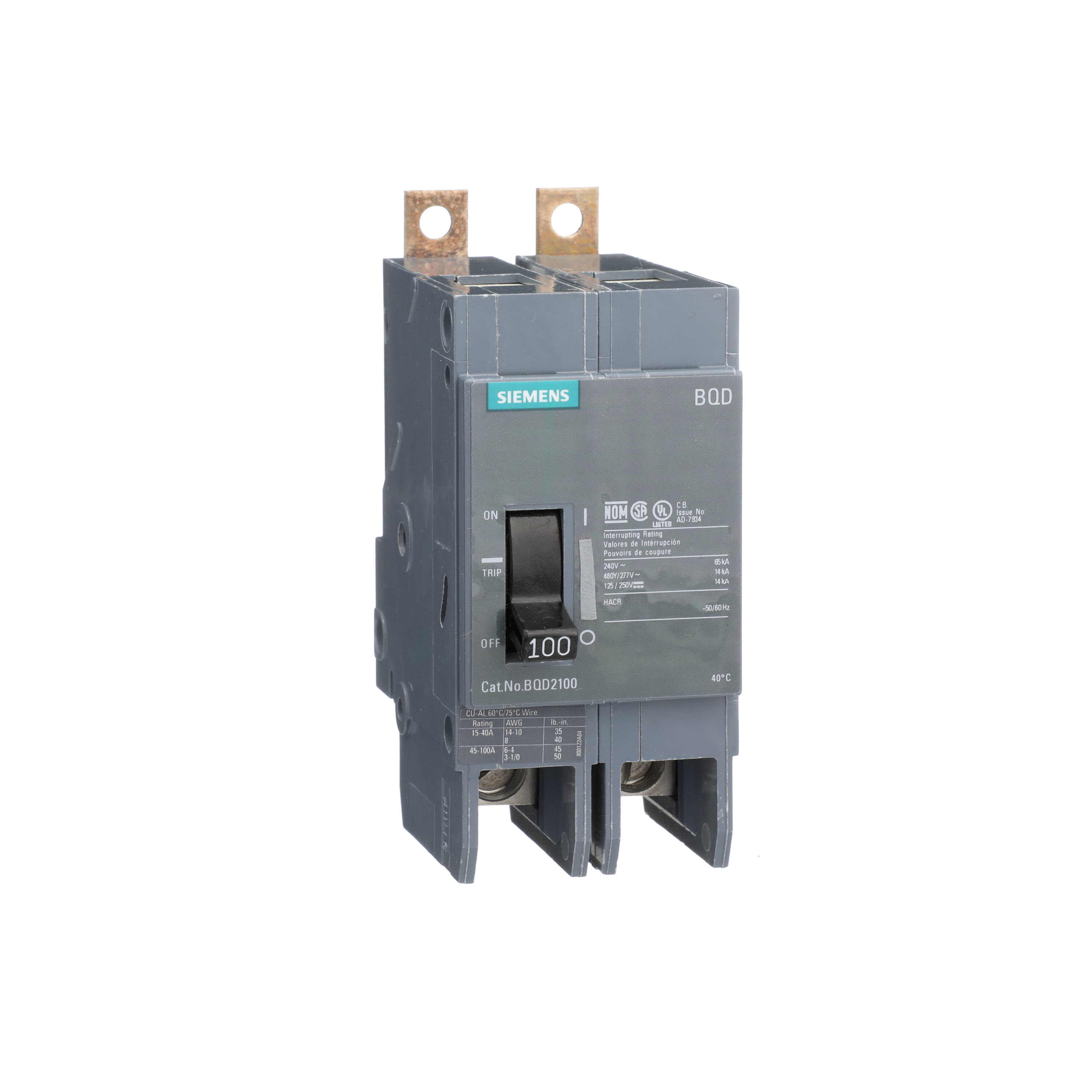 SIEMENS BQD2100