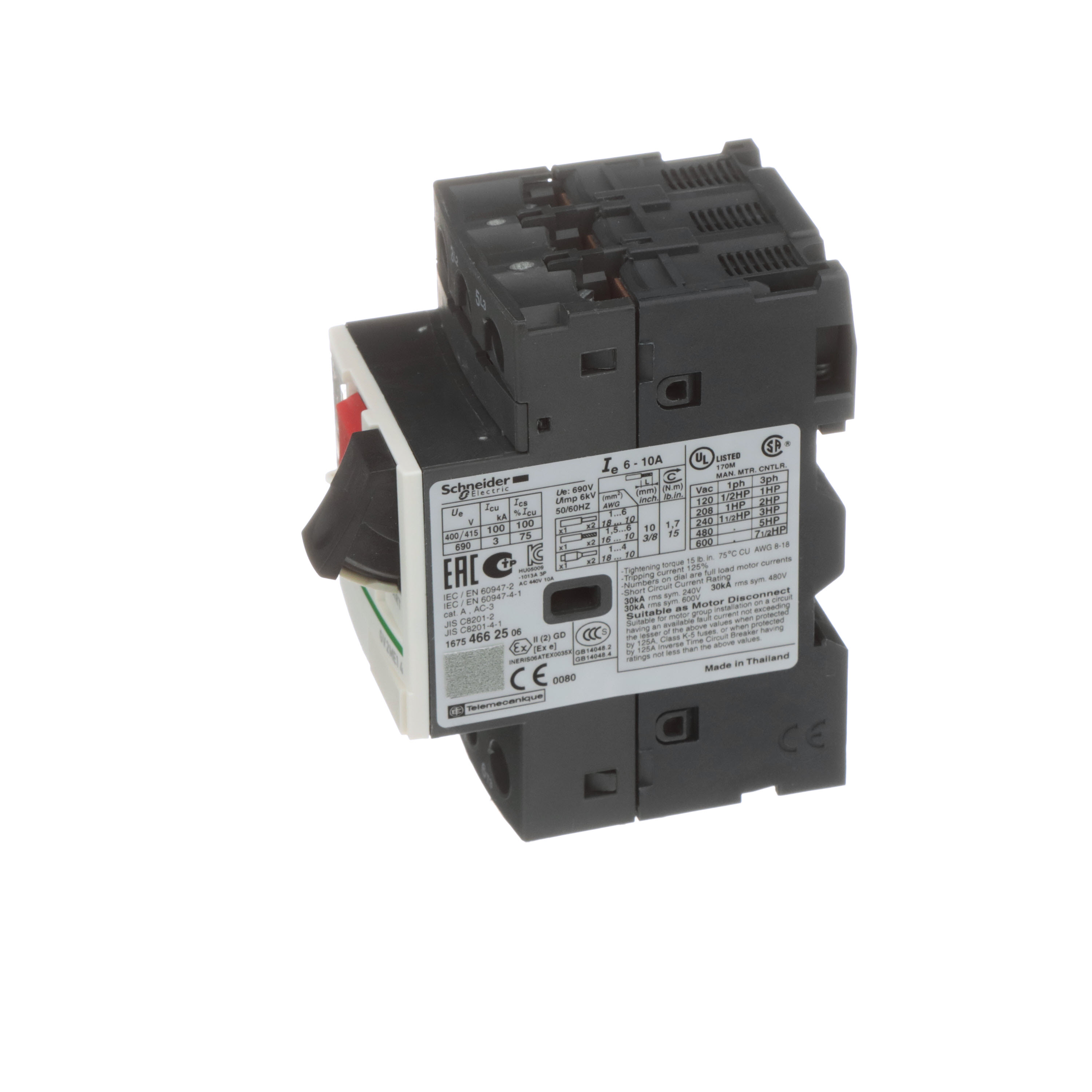 SCHNEIDER ELECTRIC GV2ME14