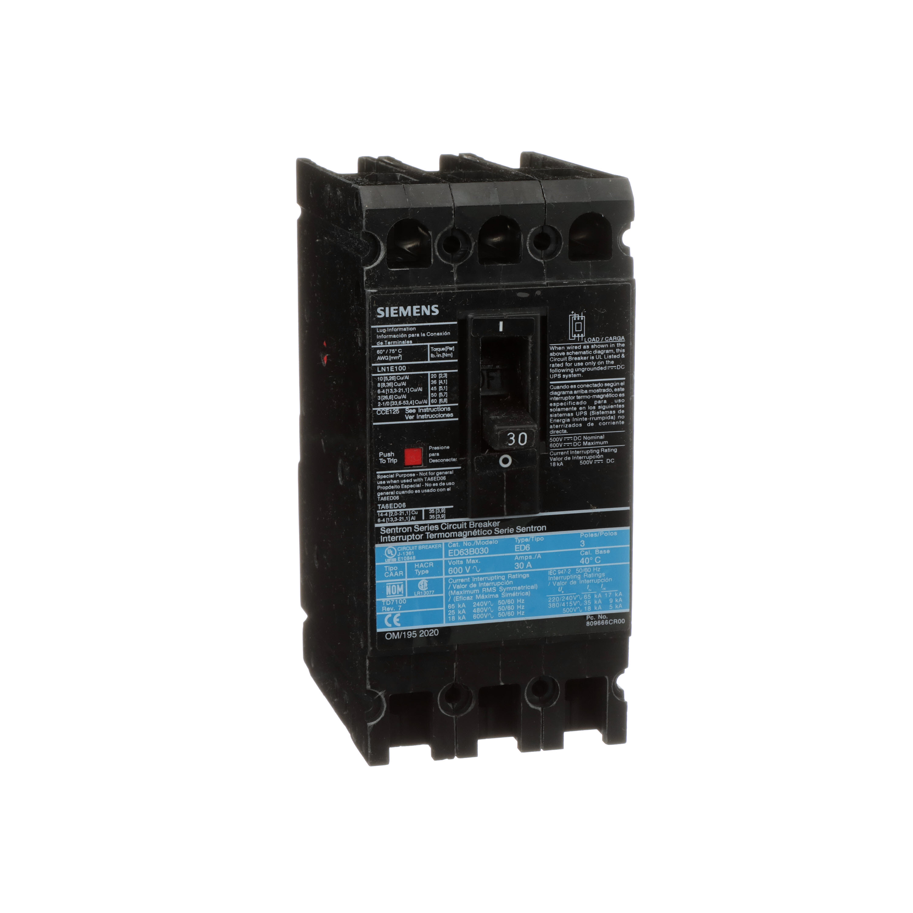 SIEMENS ED63B030L