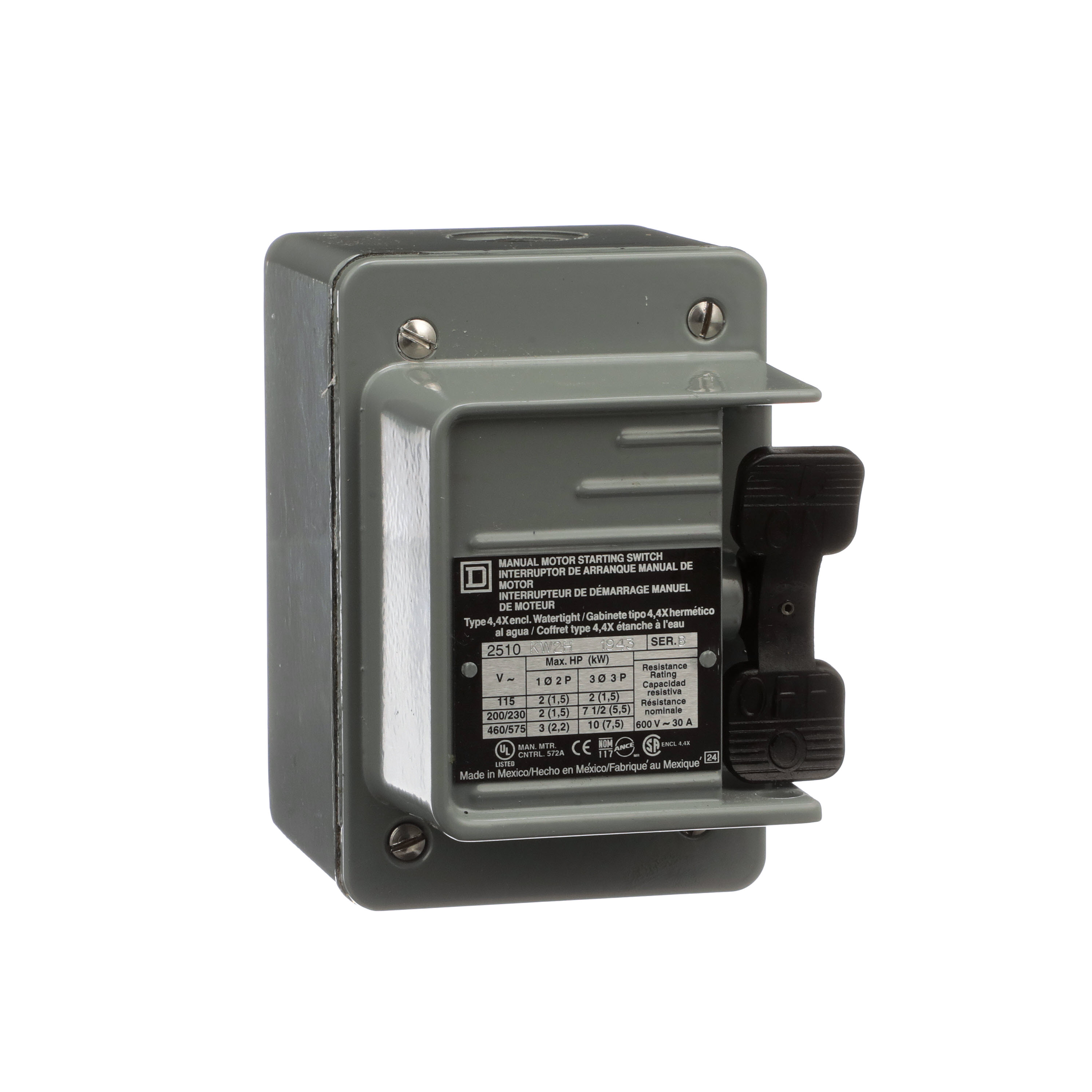 SCHNEIDER ELECTRIC 2510KW2H