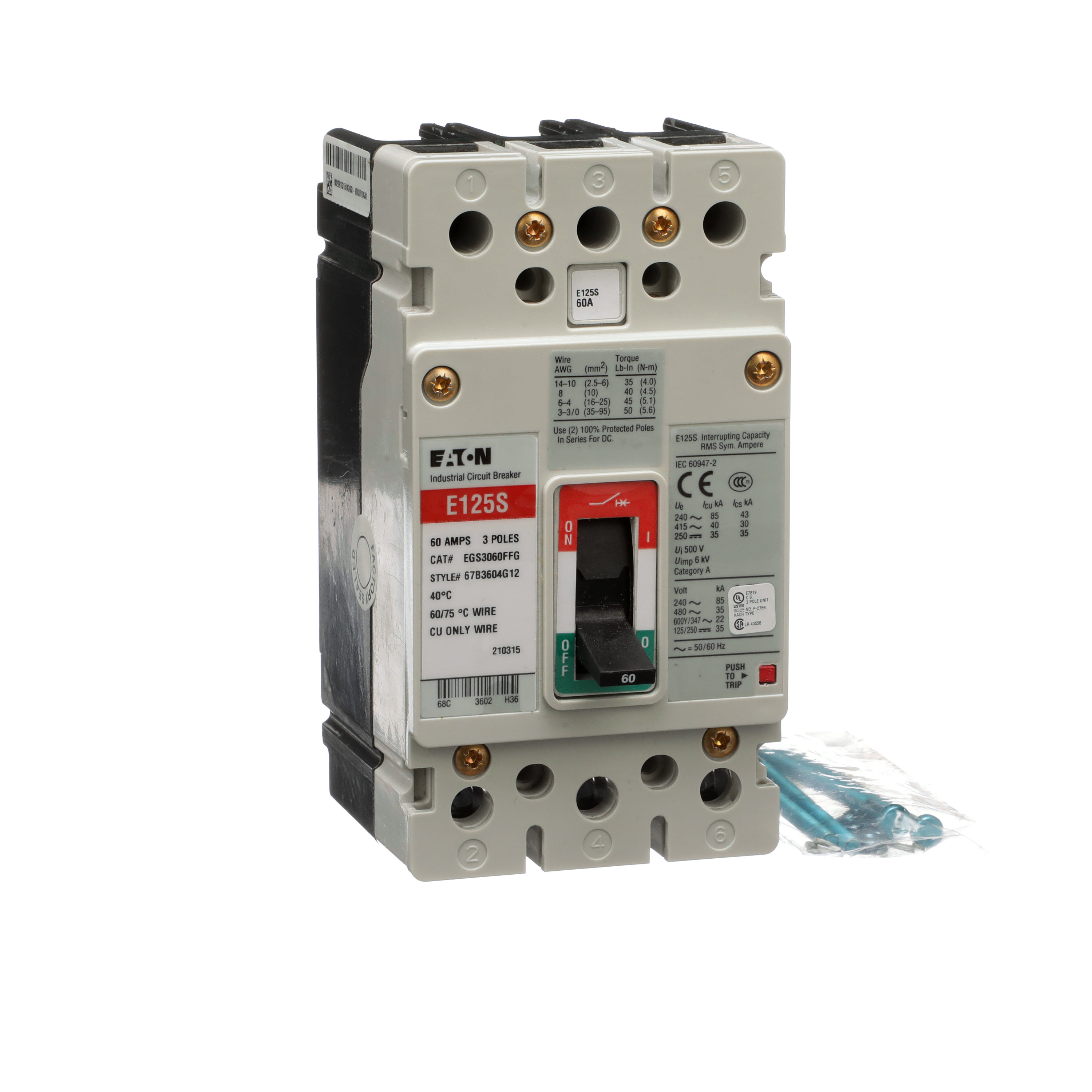 EATON CORPORATION EGS3060FFG