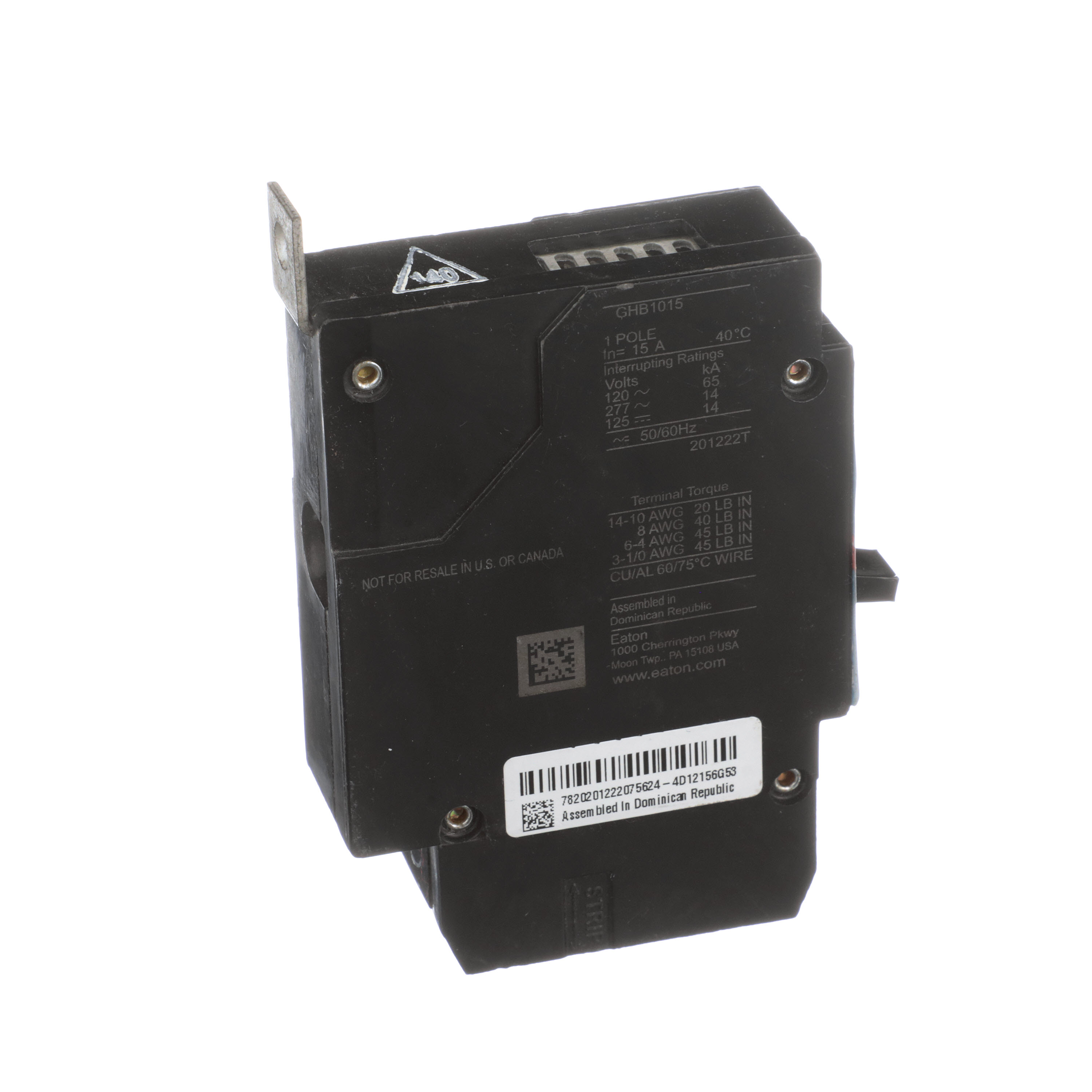 EATON CORPORATION GHB1015