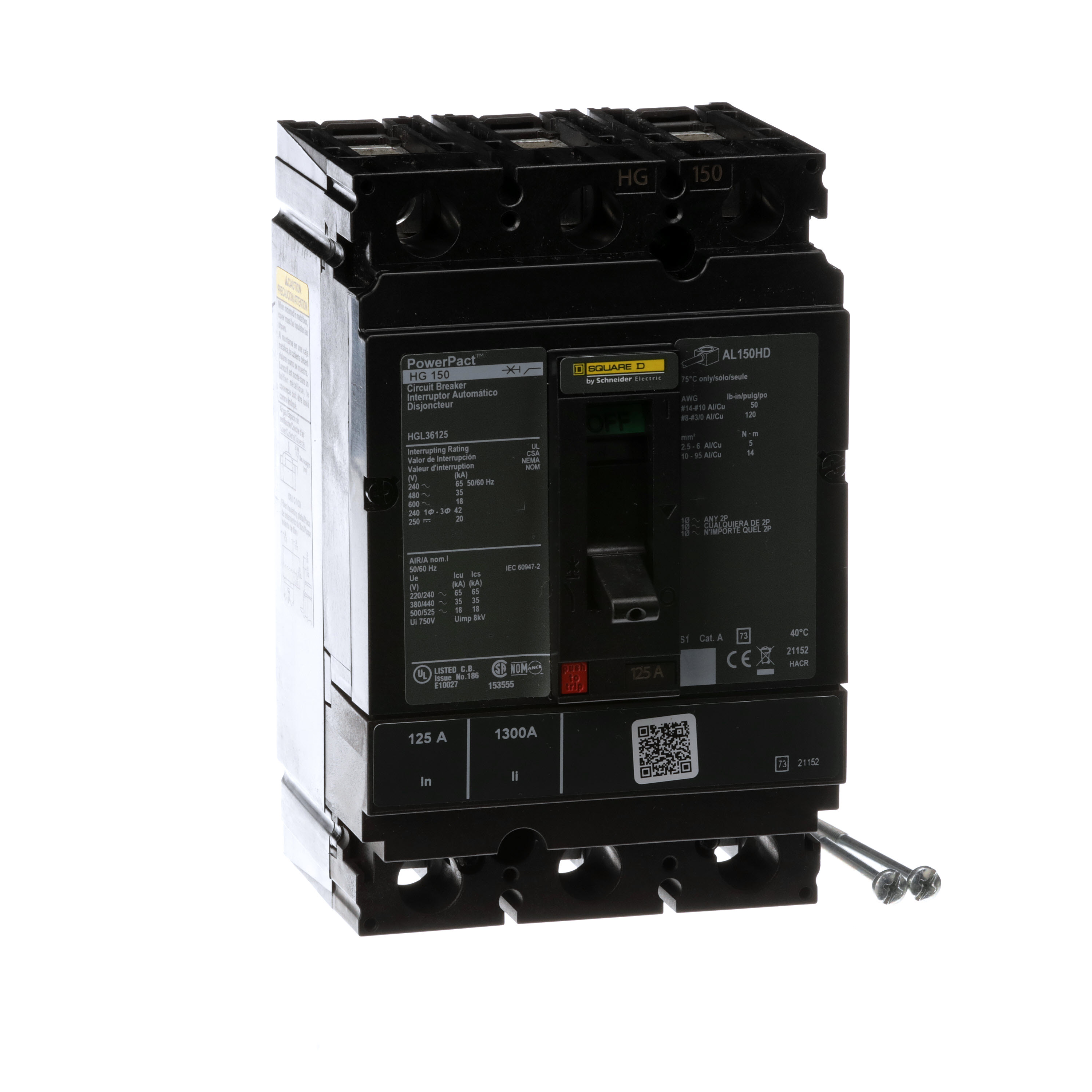 SCHNEIDER ELECTRIC HGL36125