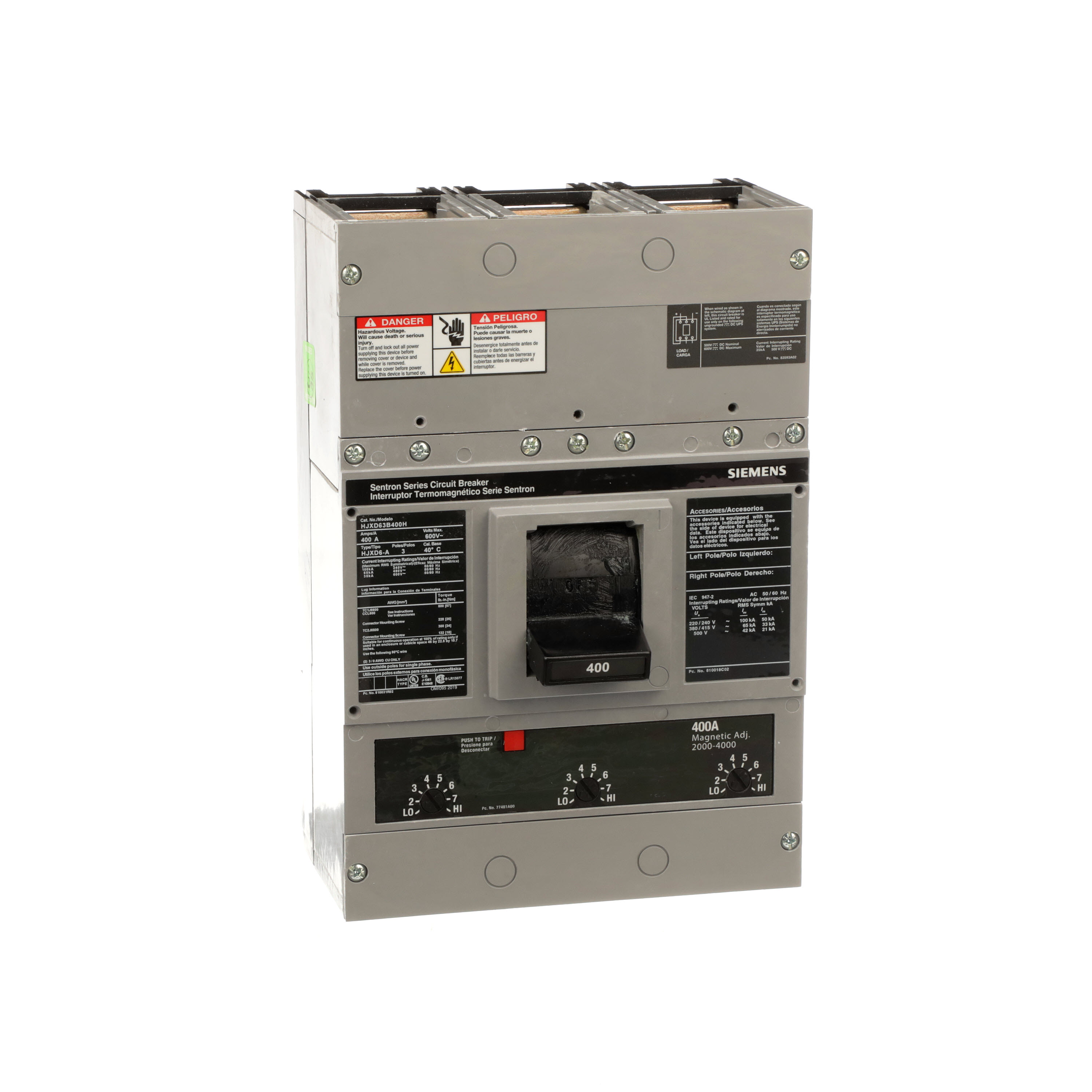 SIEMENS HJXD63B400H