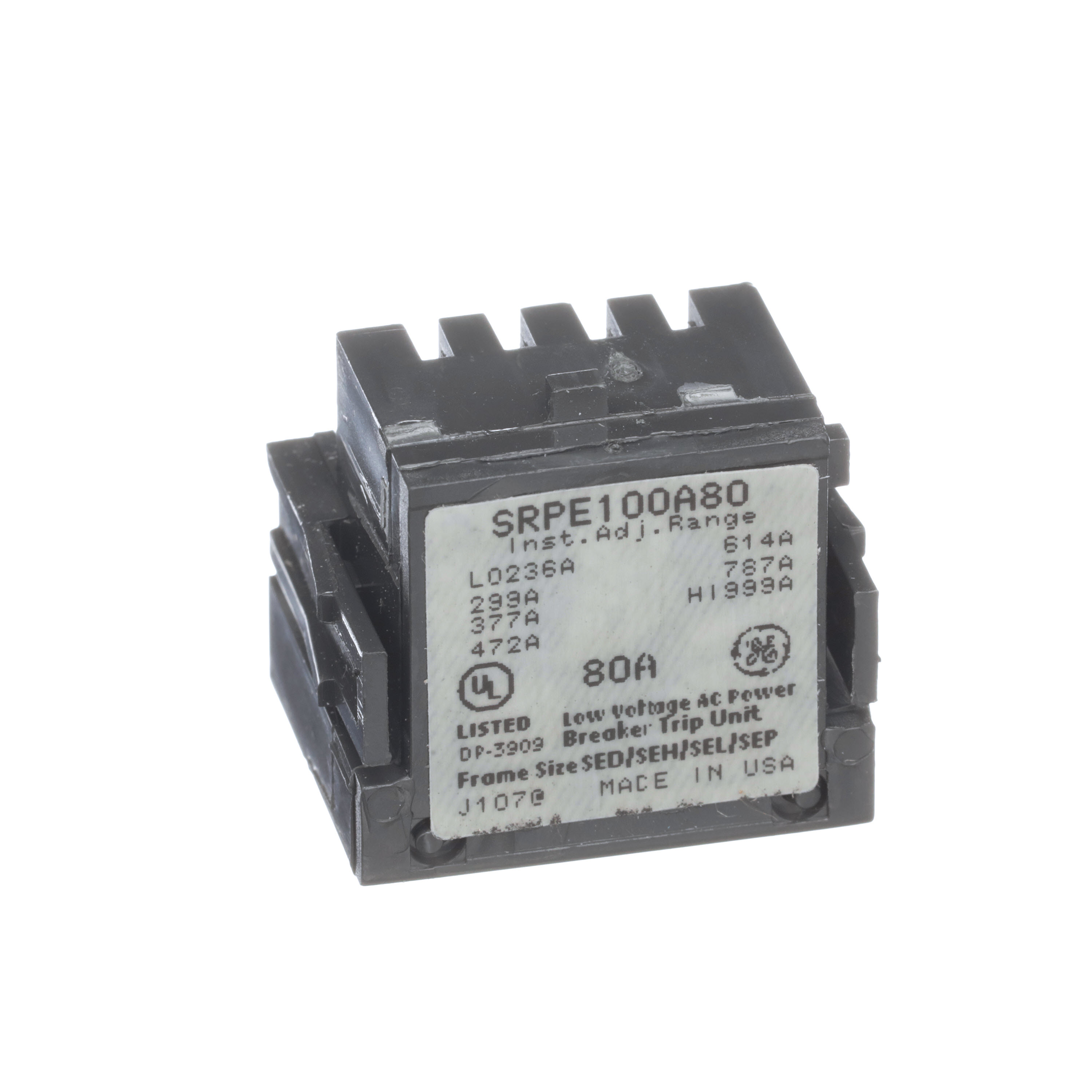 GENERAL ELECTRIC SRPE100A80