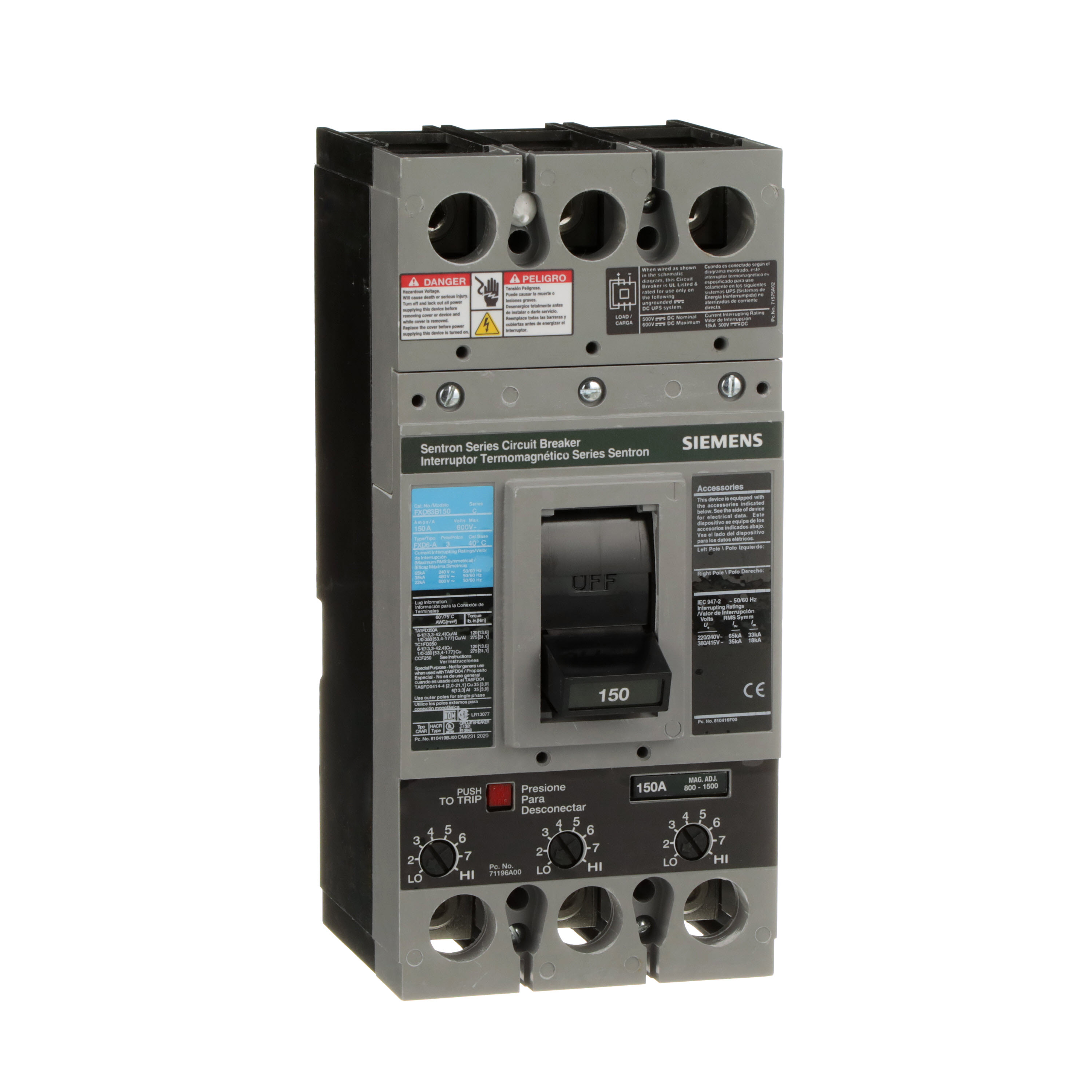 SIEMENS FXD63B150