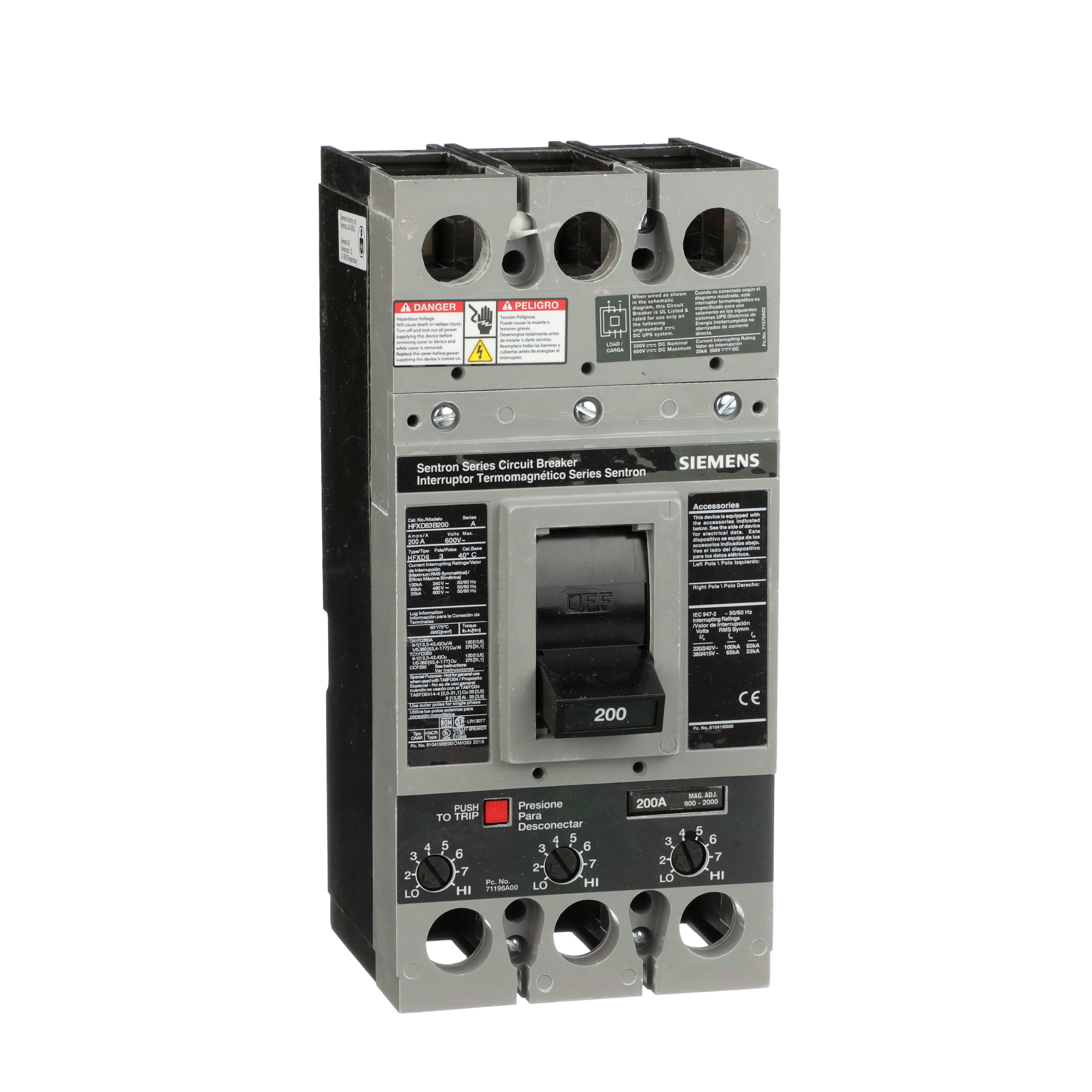 SIEMENS HFXD63B200