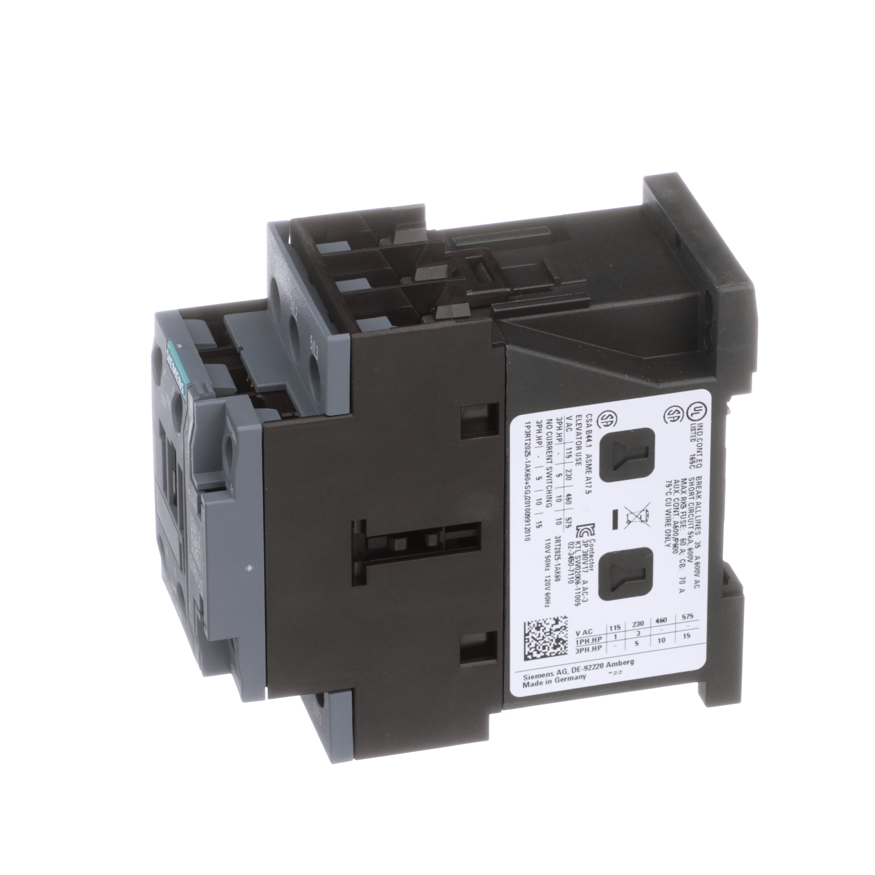 SIEMENS 3RT2025-1AK60