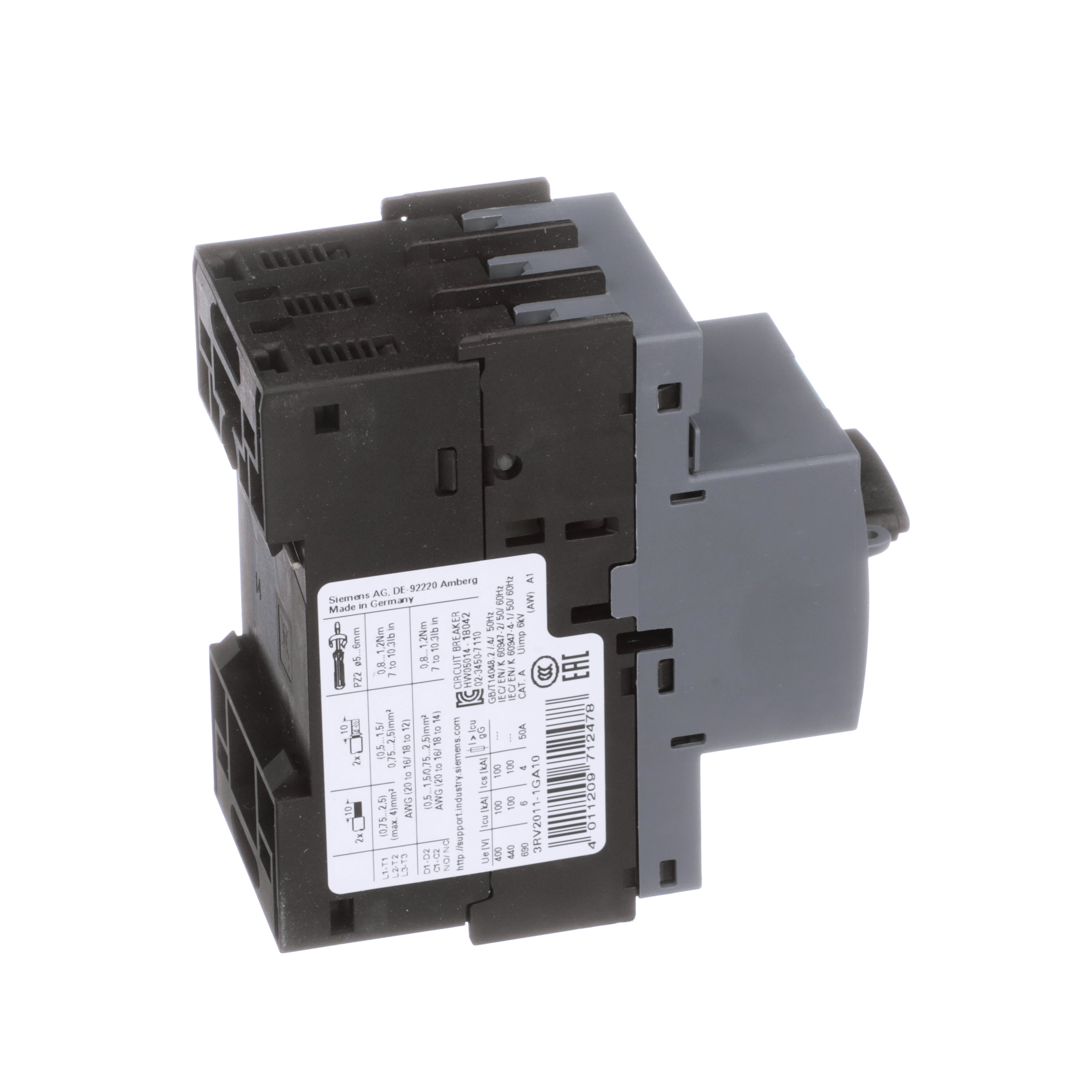 SIEMENS 3RV2011-1GA10