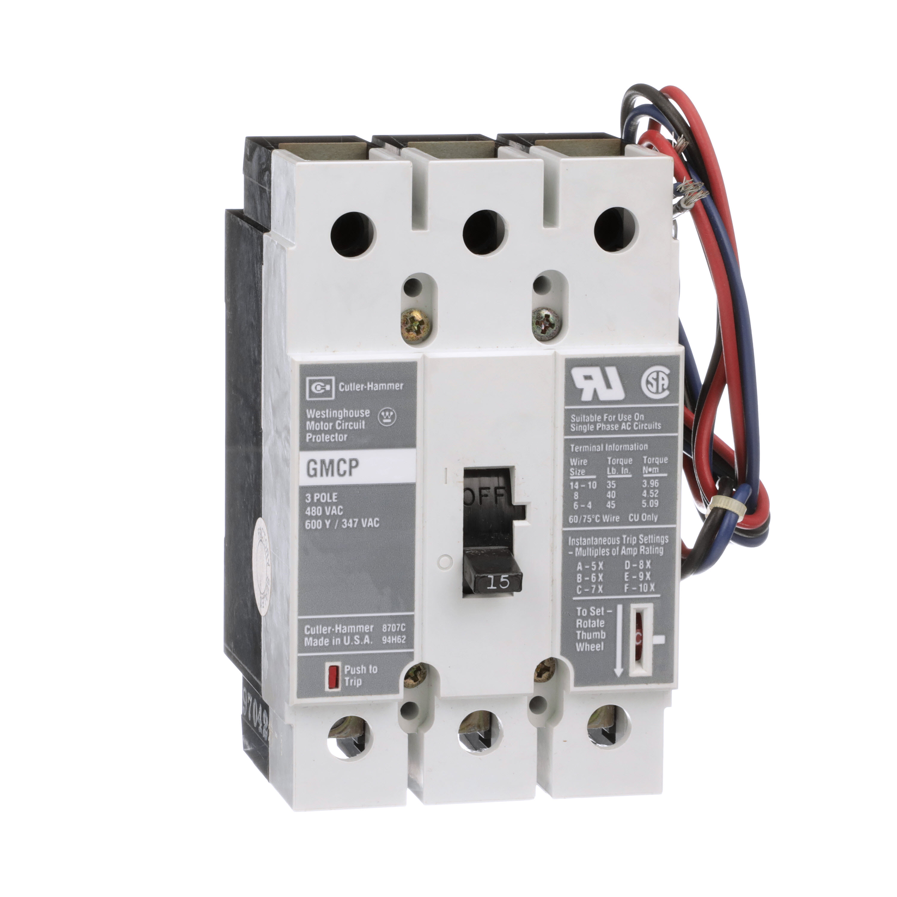 EATON CORPORATION GMCP015E0C