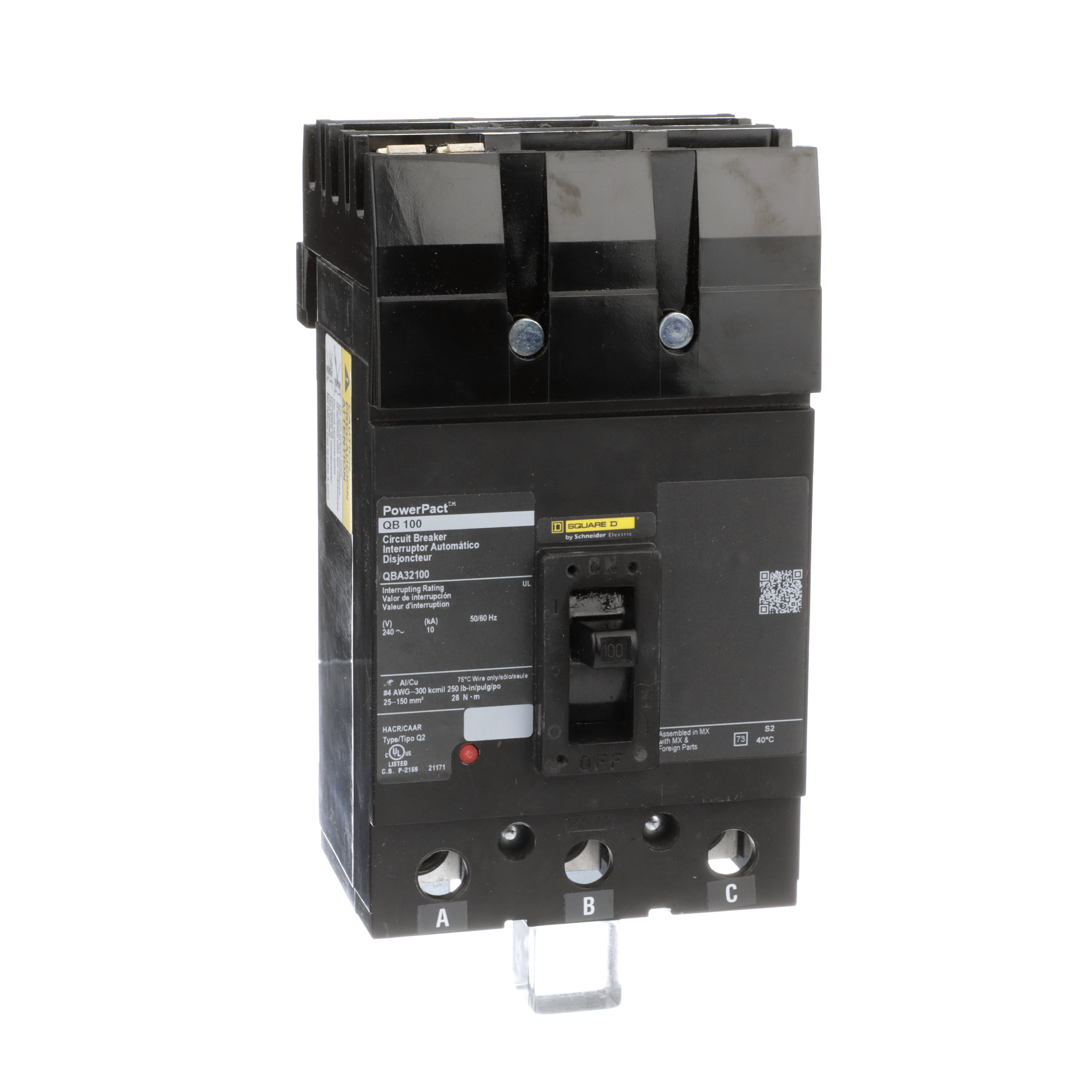 SCHNEIDER ELECTRIC QBA32100