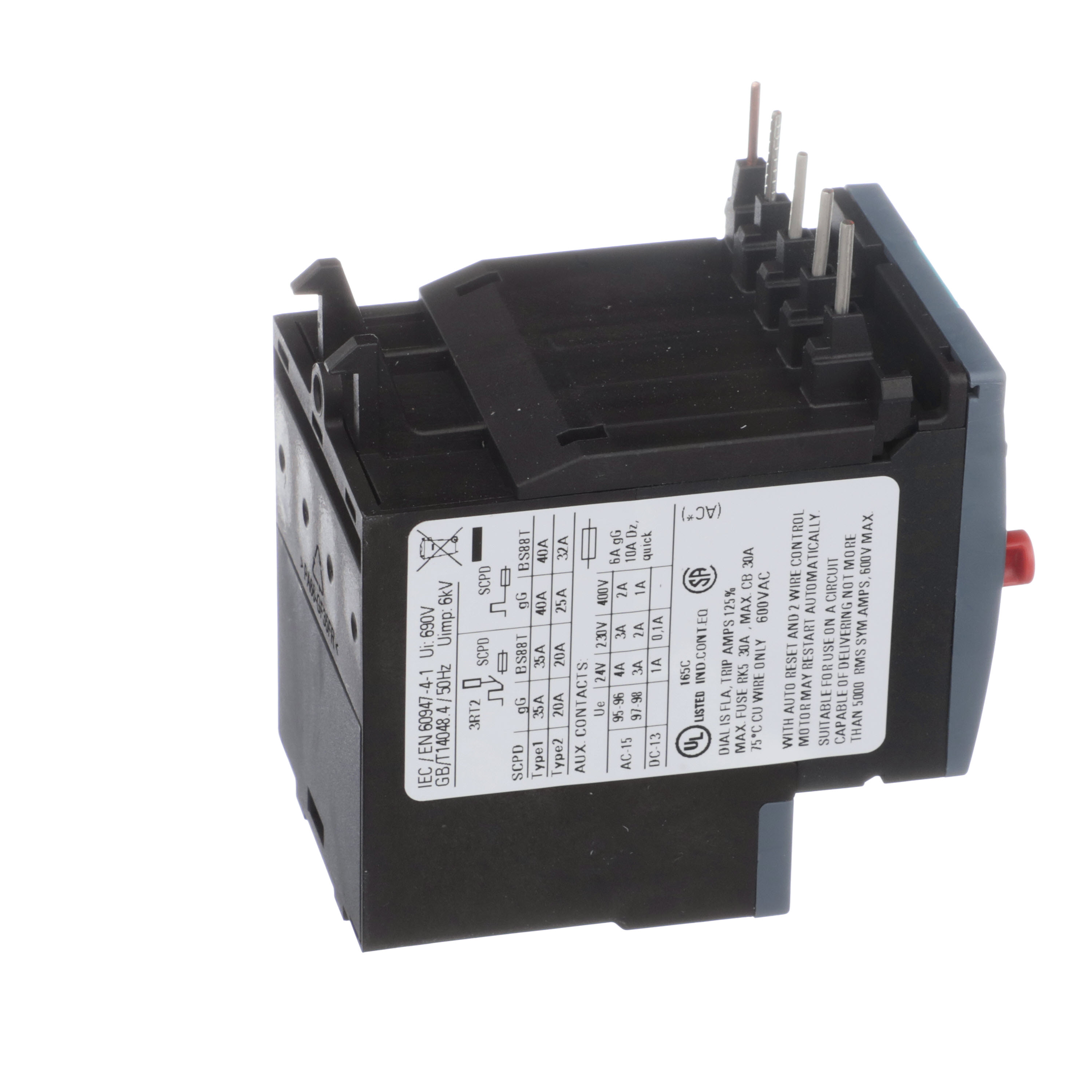SIEMENS 3RU21161HB0