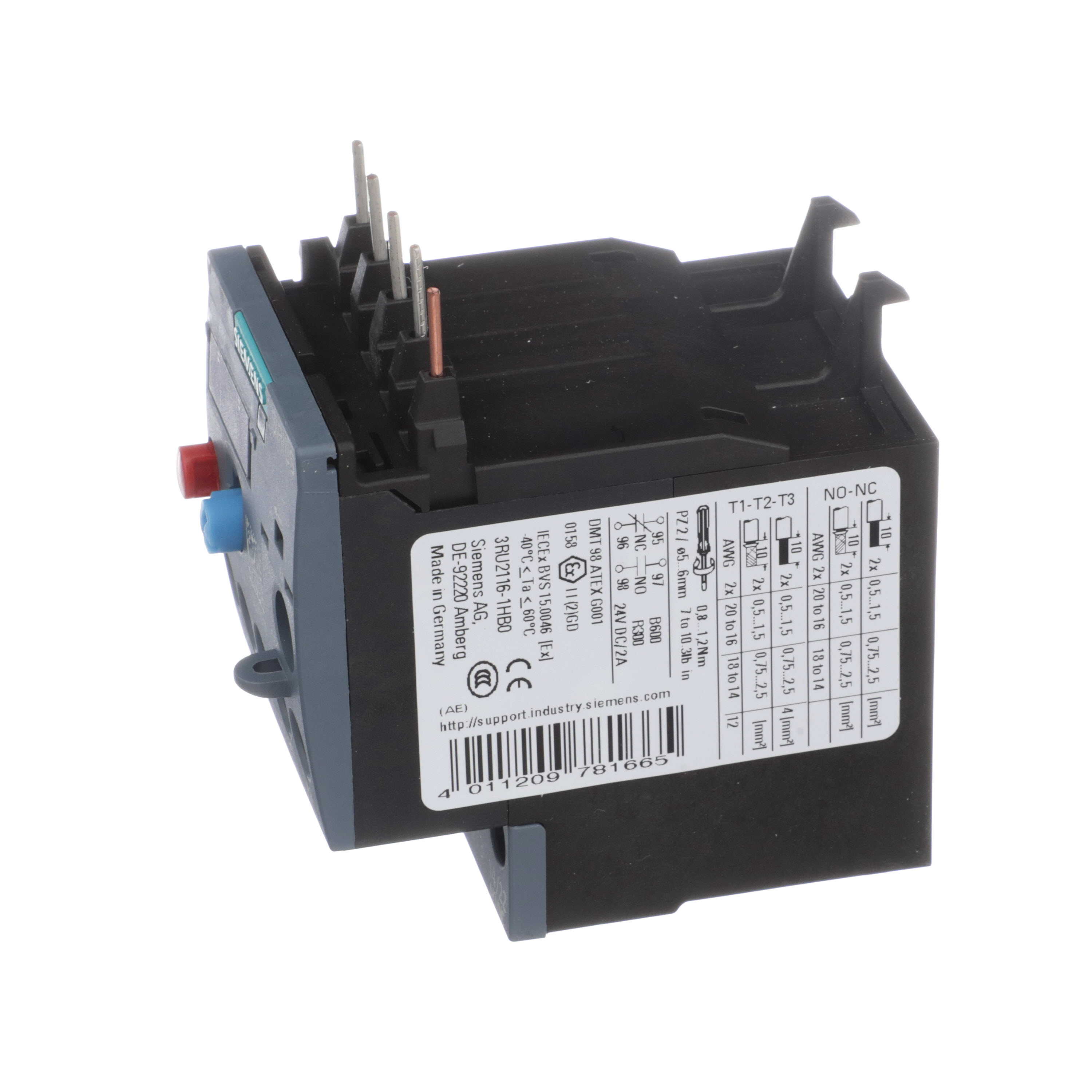 SIEMENS 3RU21161HB0