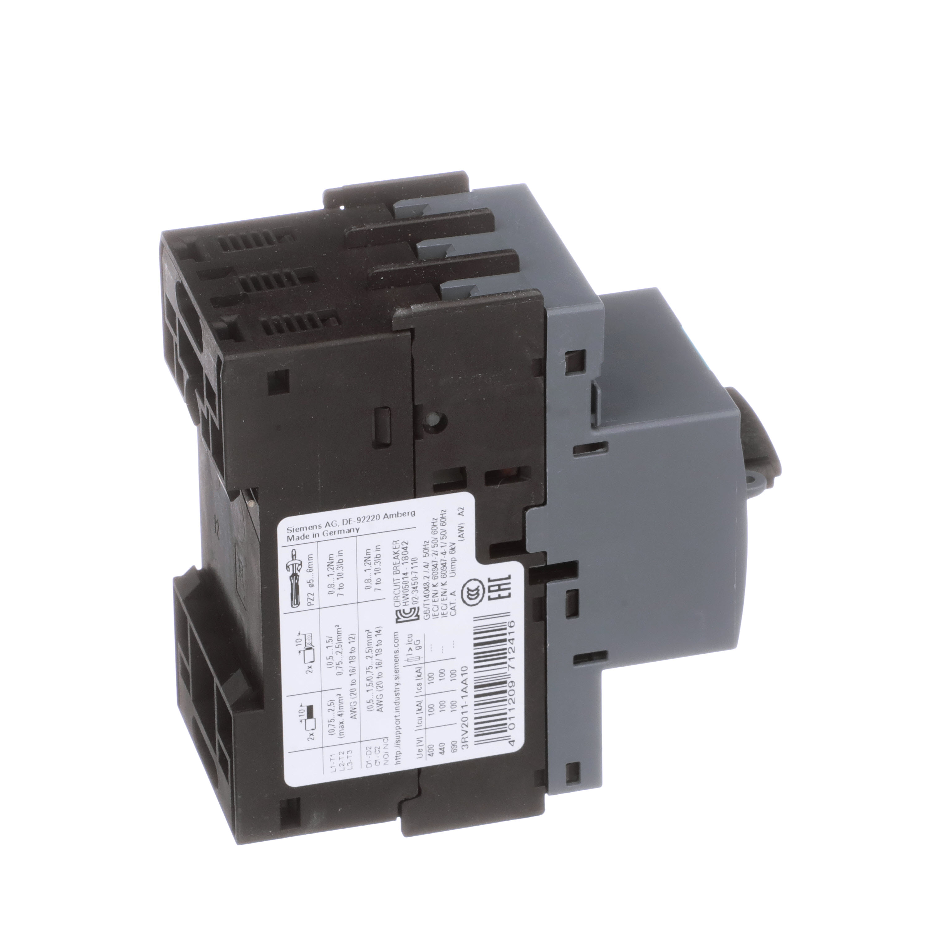 SIEMENS 3RV2011-1AA10