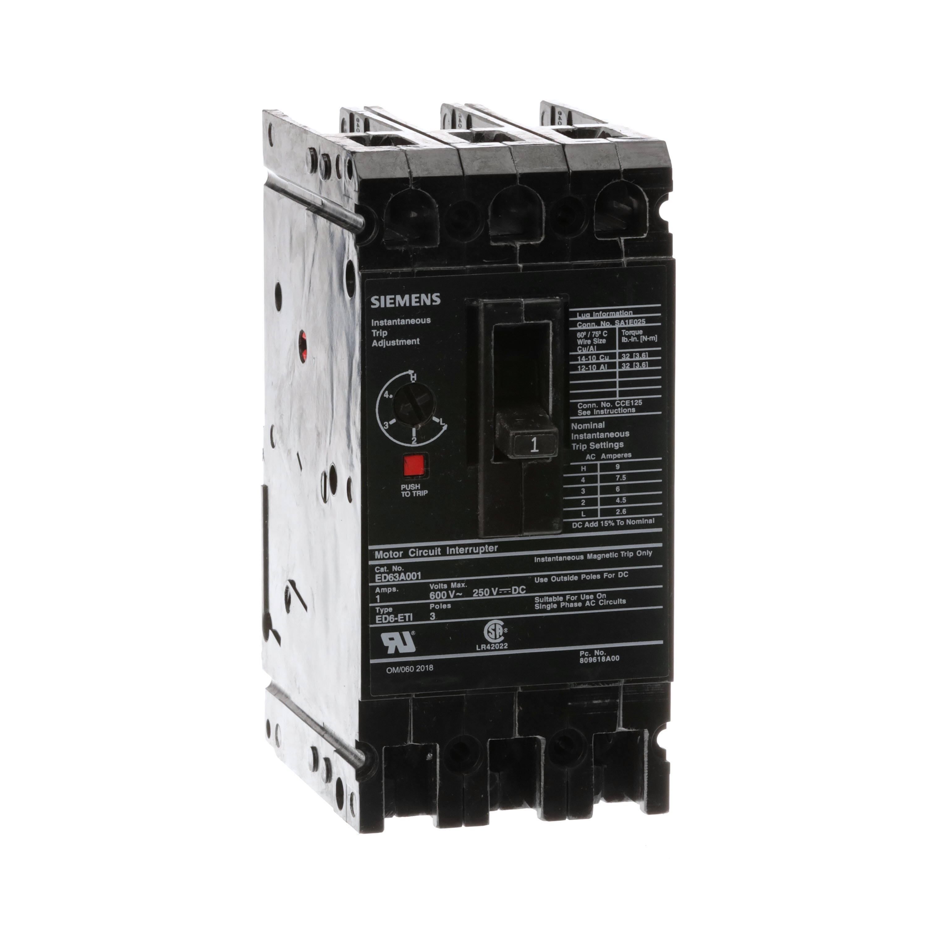 SIEMENS ED63A001