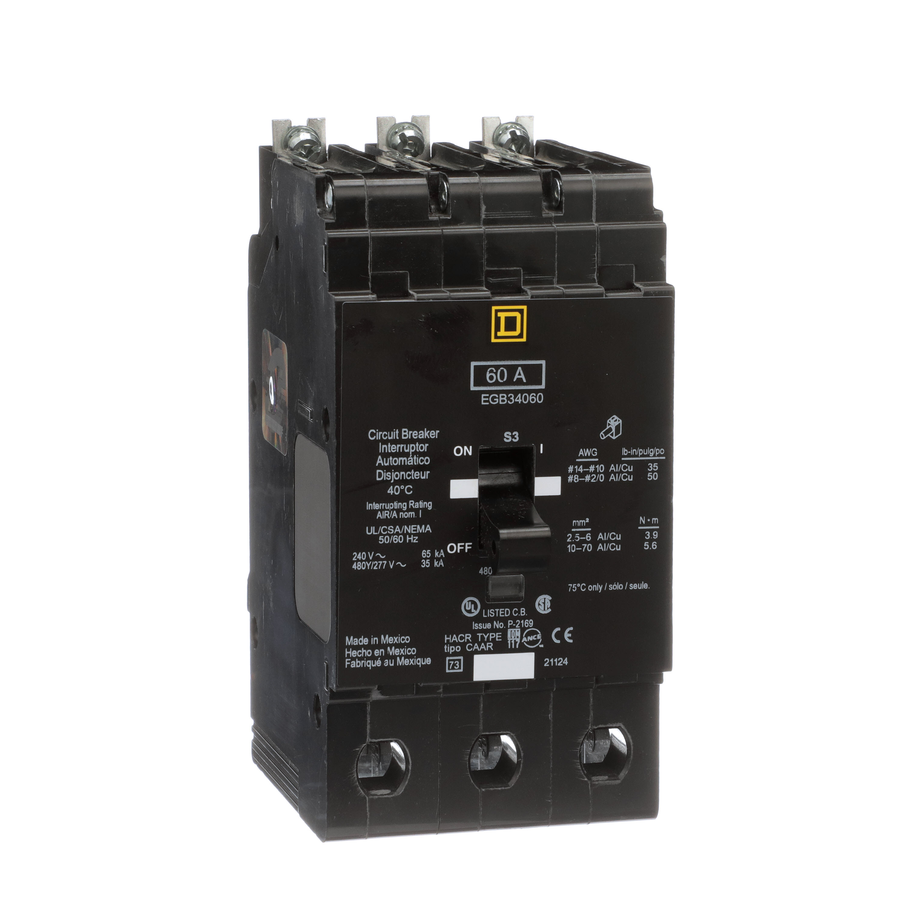 SCHNEIDER ELECTRIC EGB34060