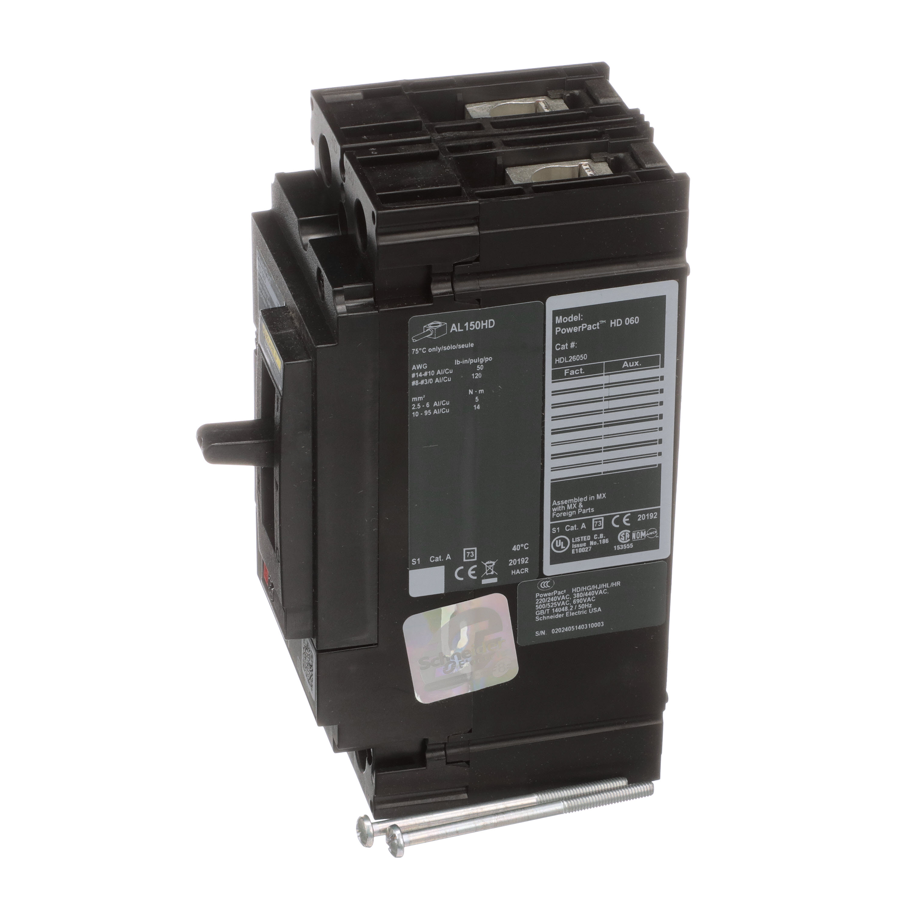 SCHNEIDER ELECTRIC HDL26050