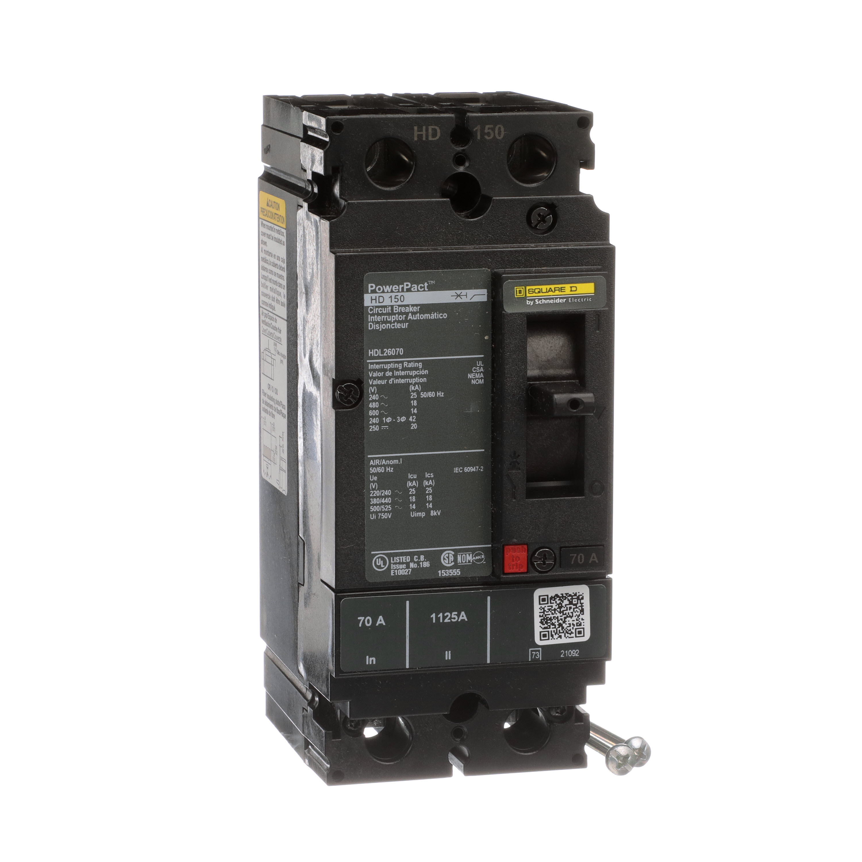 SCHNEIDER ELECTRIC HDL26070