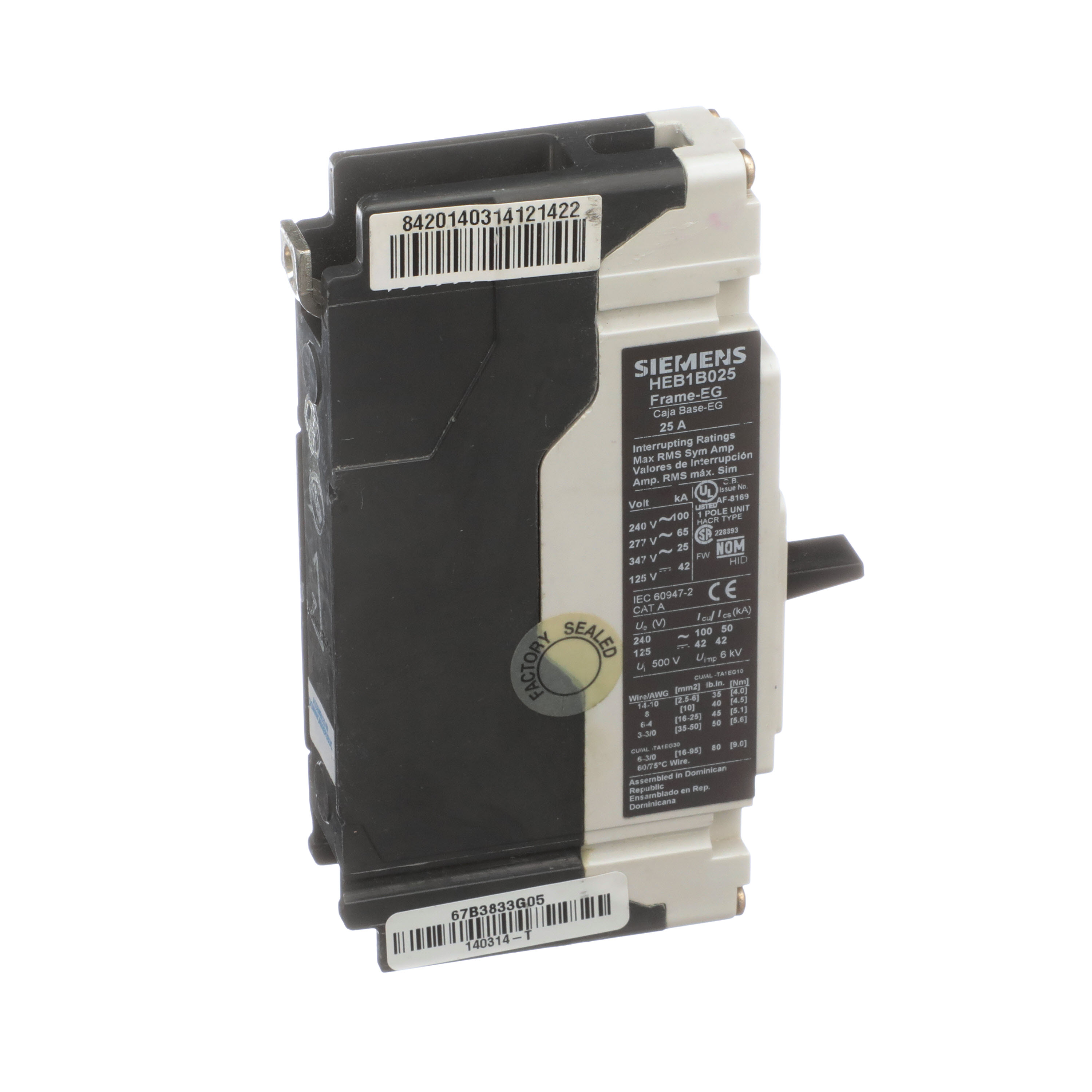 SIEMENS HEB1B025B