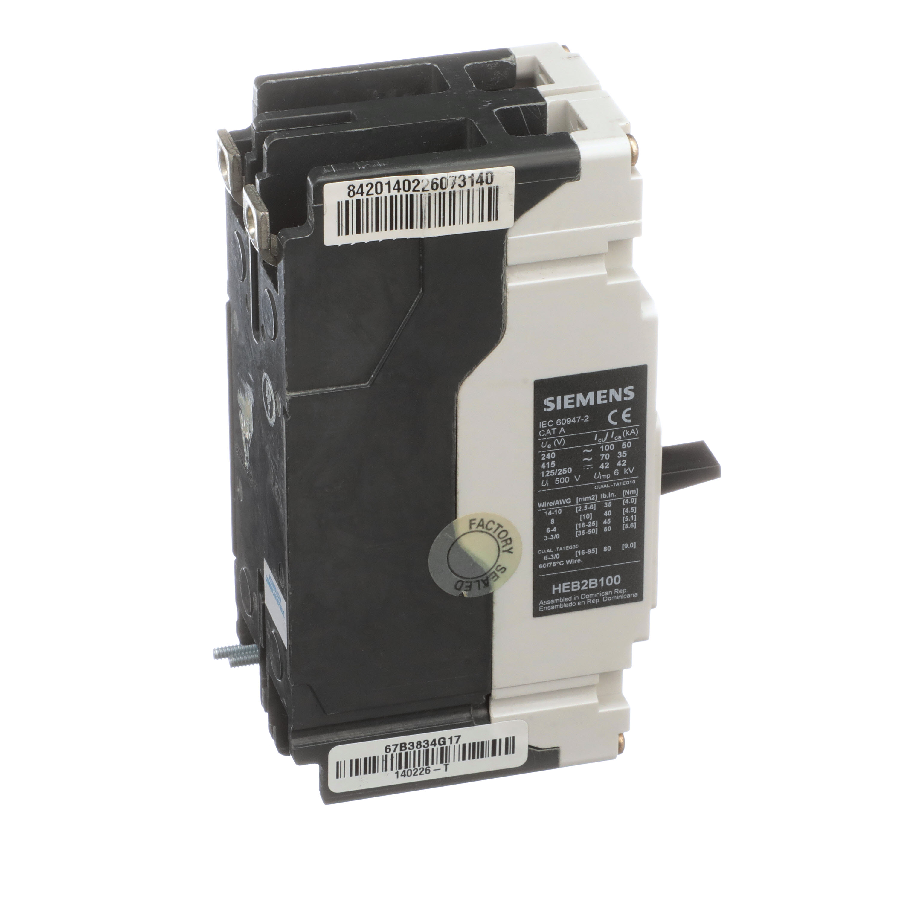 SIEMENS HEB2B100B