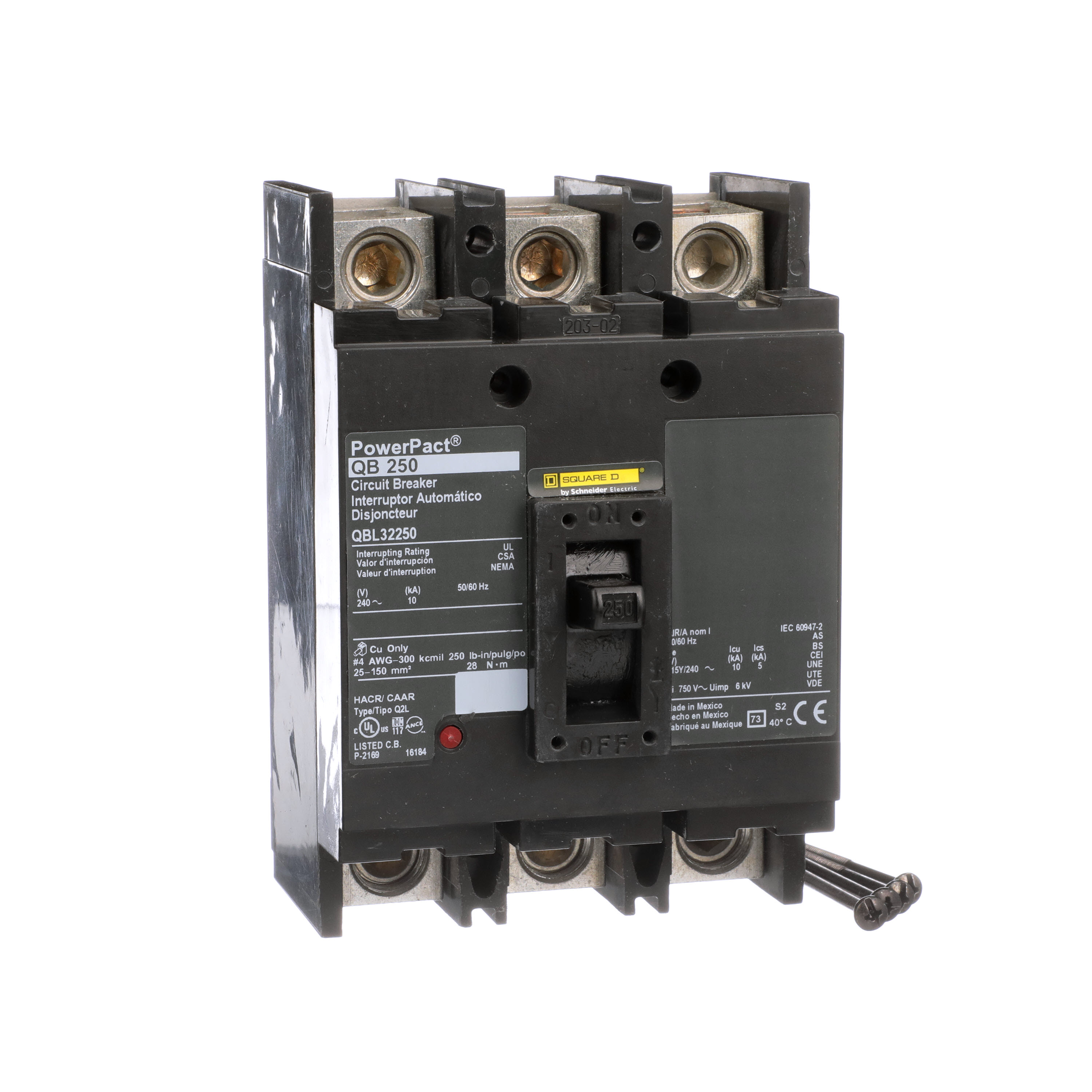 SCHNEIDER ELECTRIC QBL32250