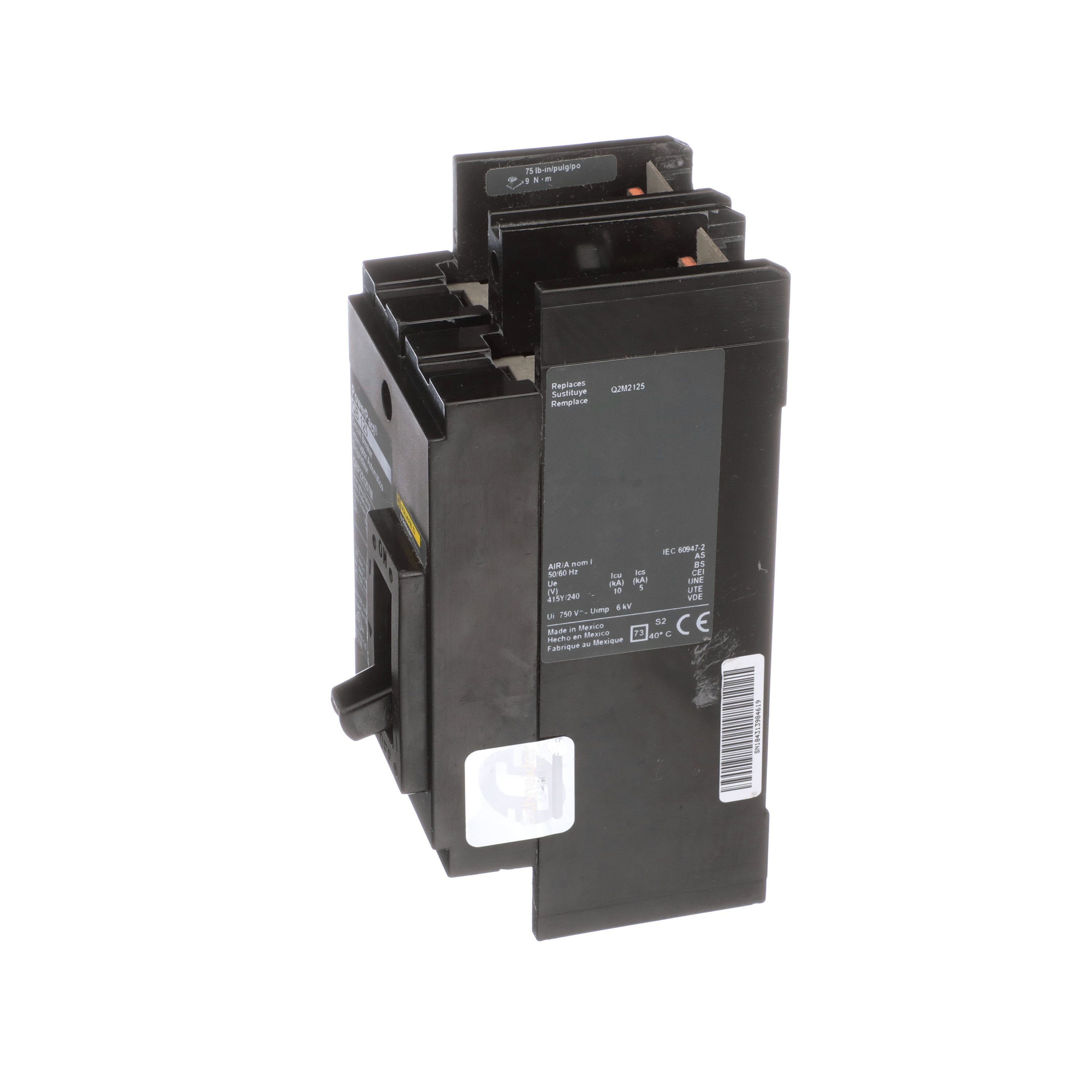 SCHNEIDER ELECTRIC QBP22125TM