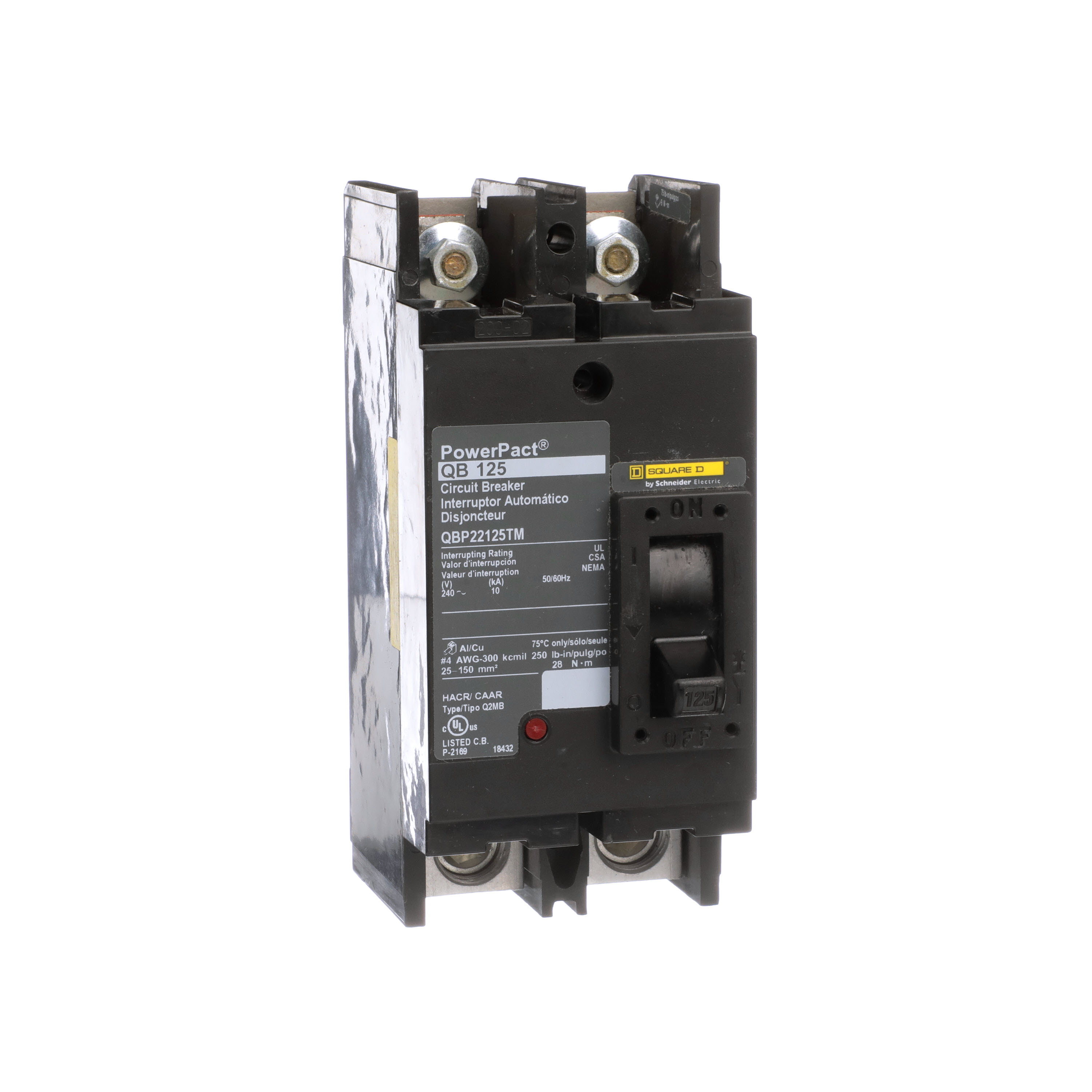 SCHNEIDER ELECTRIC QBP22125TM