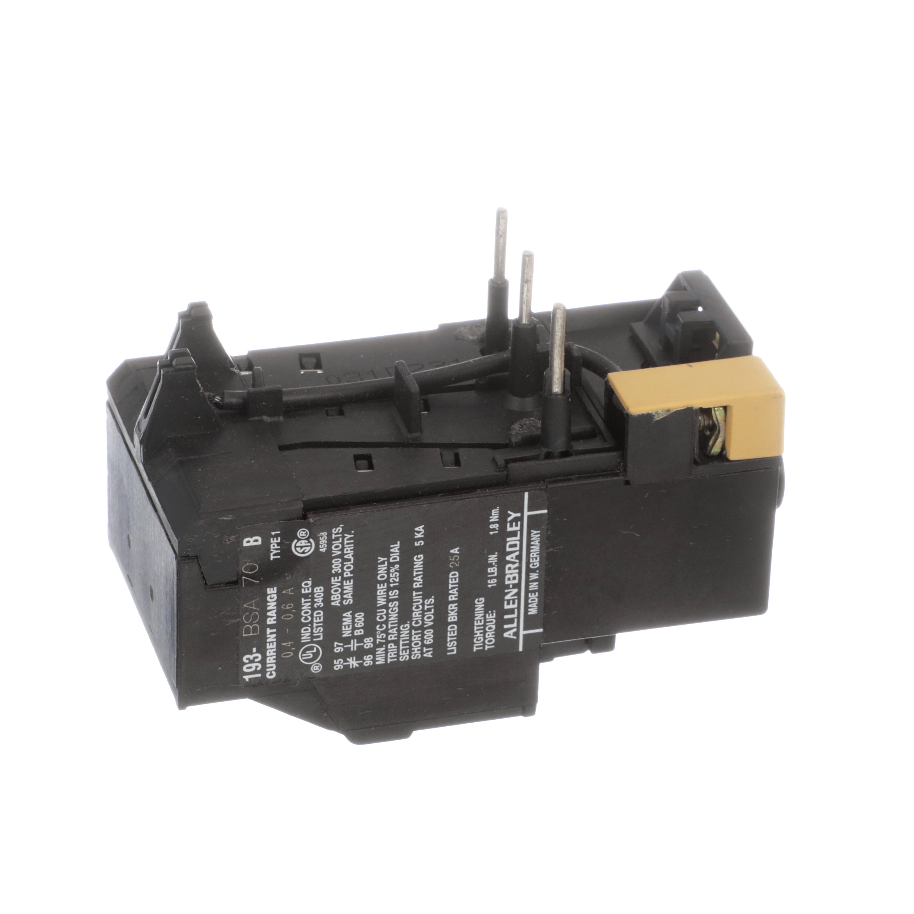 ALLEN BRADLEY 193-BSA70