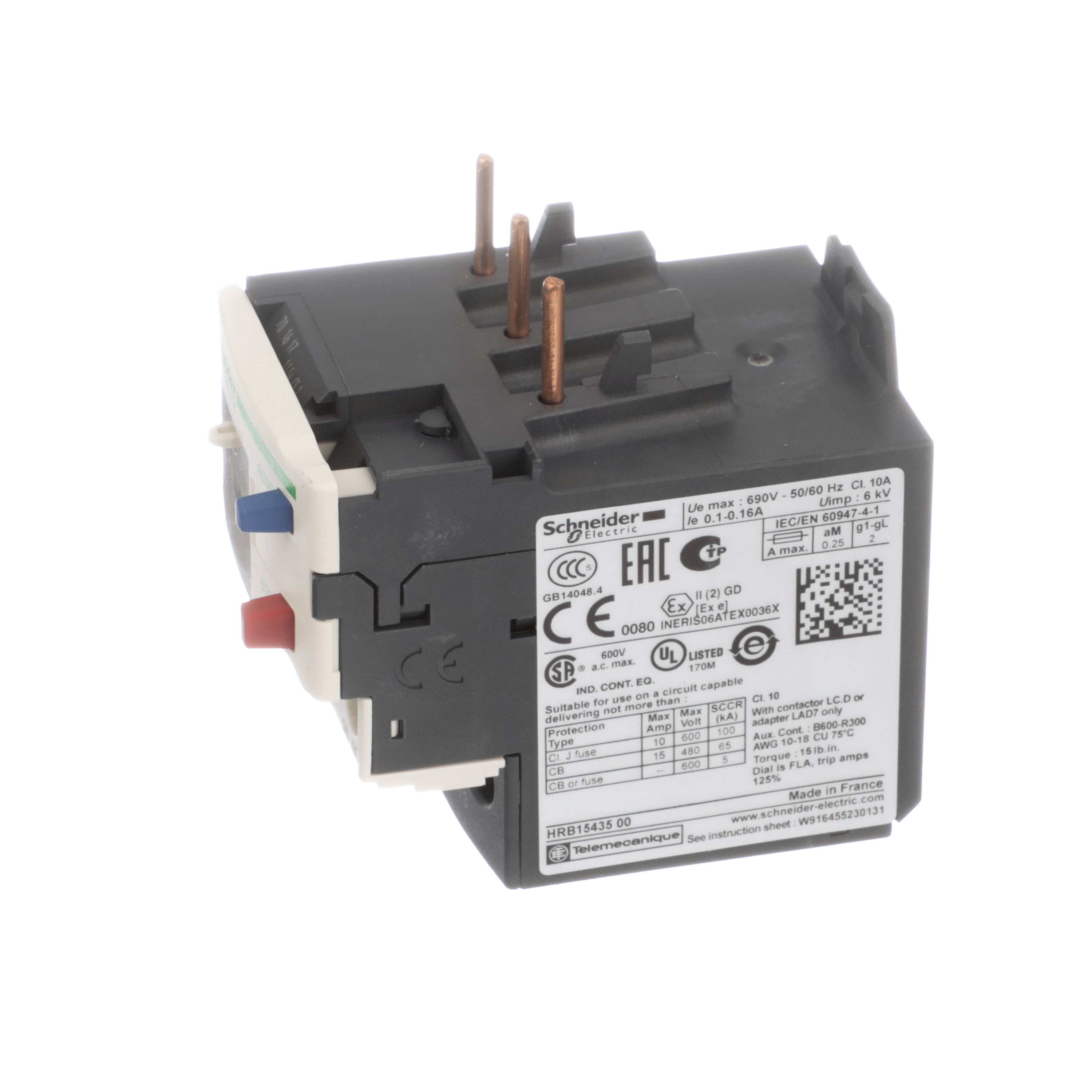 SCHNEIDER ELECTRIC LRD01