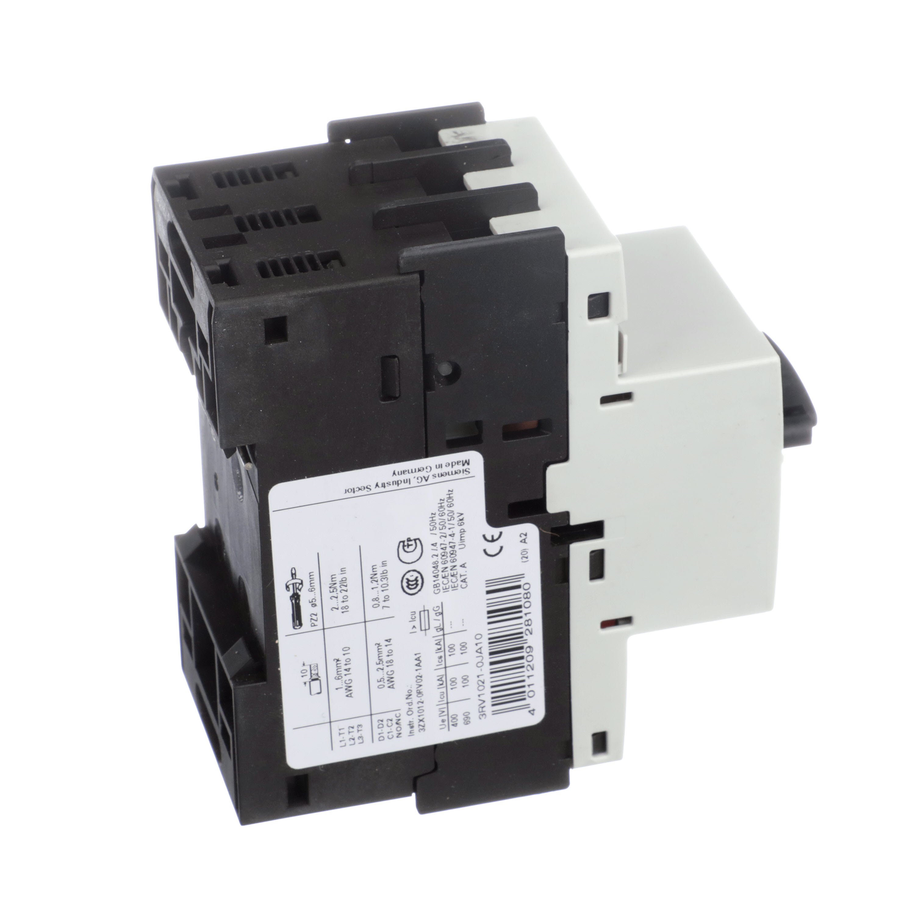 SIEMENS 3RV1021-0JA10