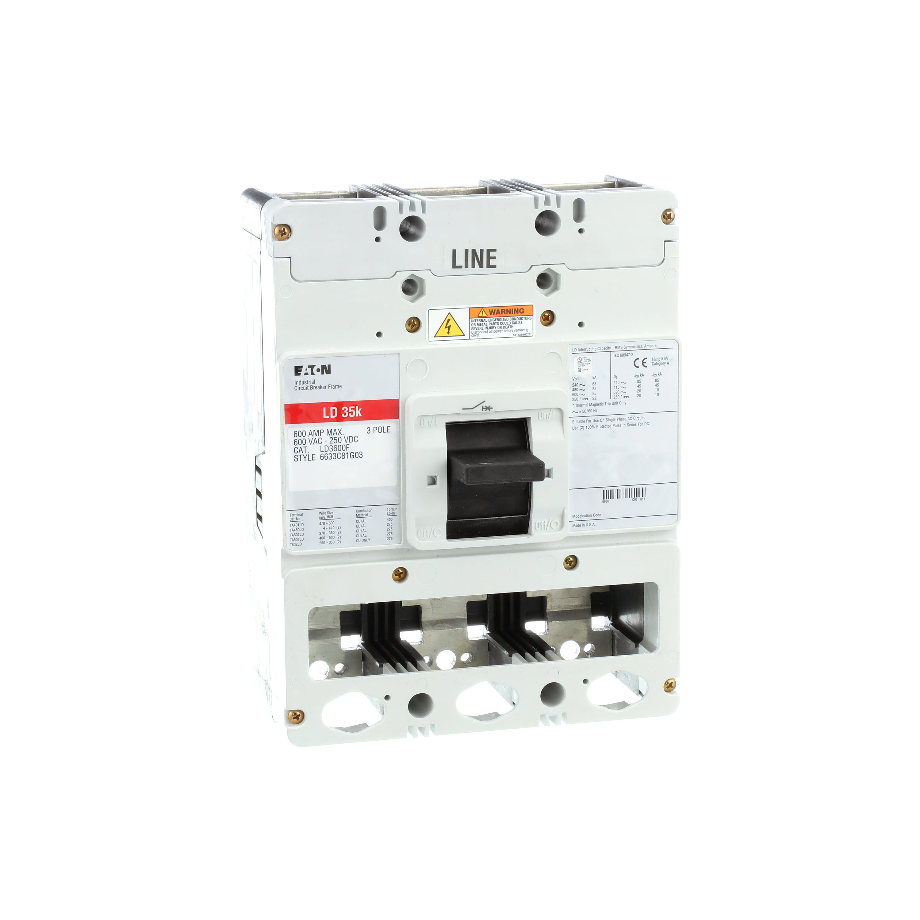 EATON CORPORATION LD3600F