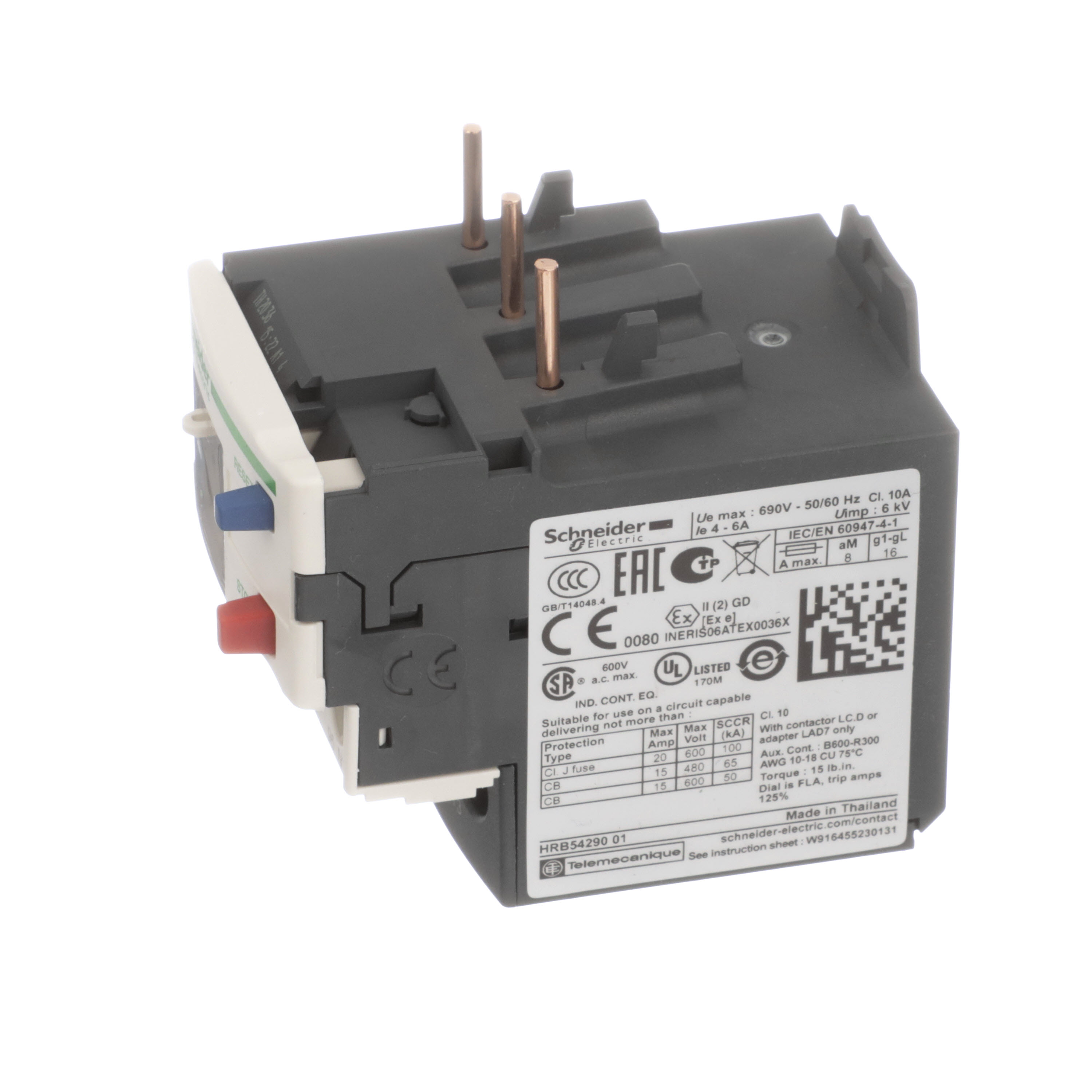 SCHNEIDER ELECTRIC LRD10