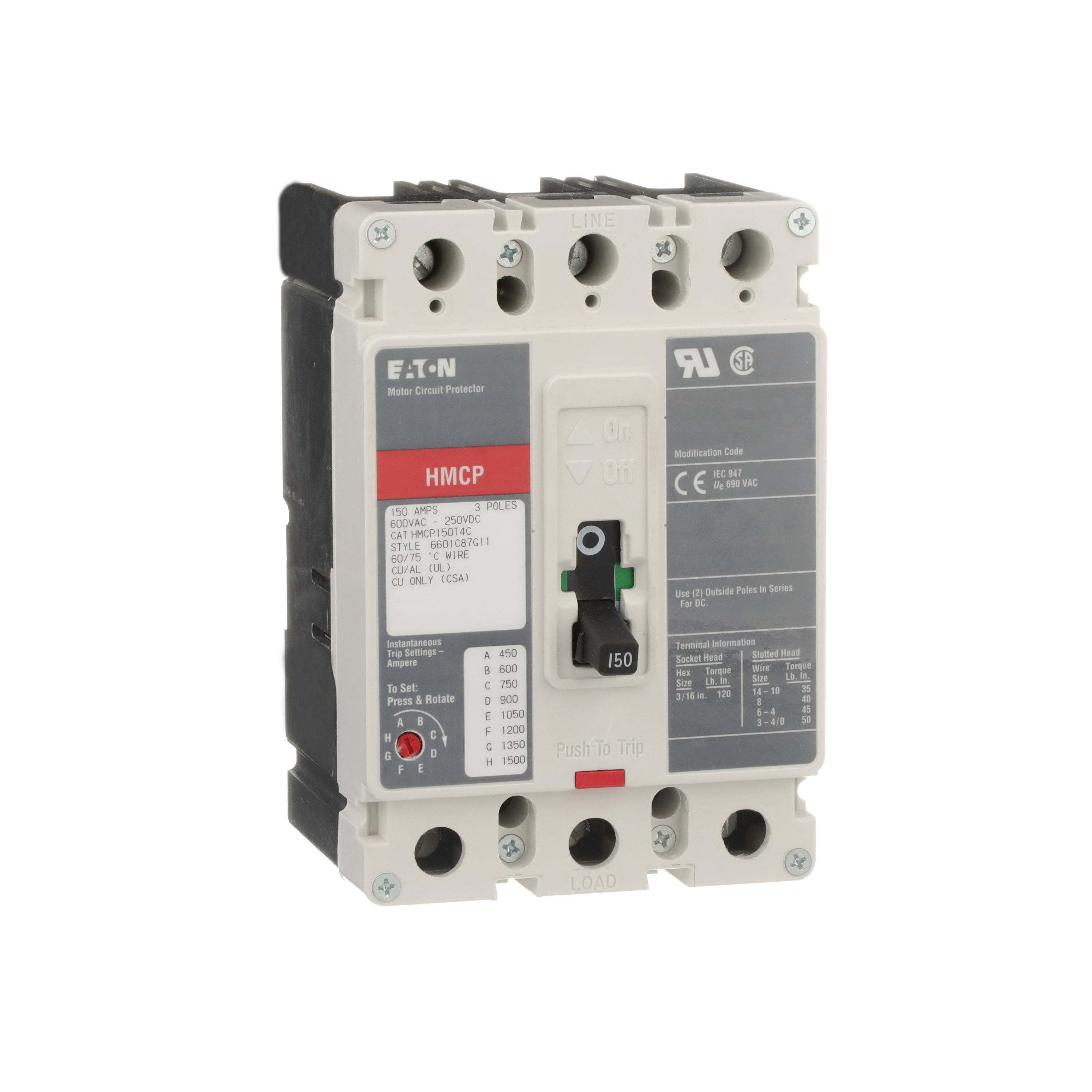EATON CORPORATION HMCP150T4C