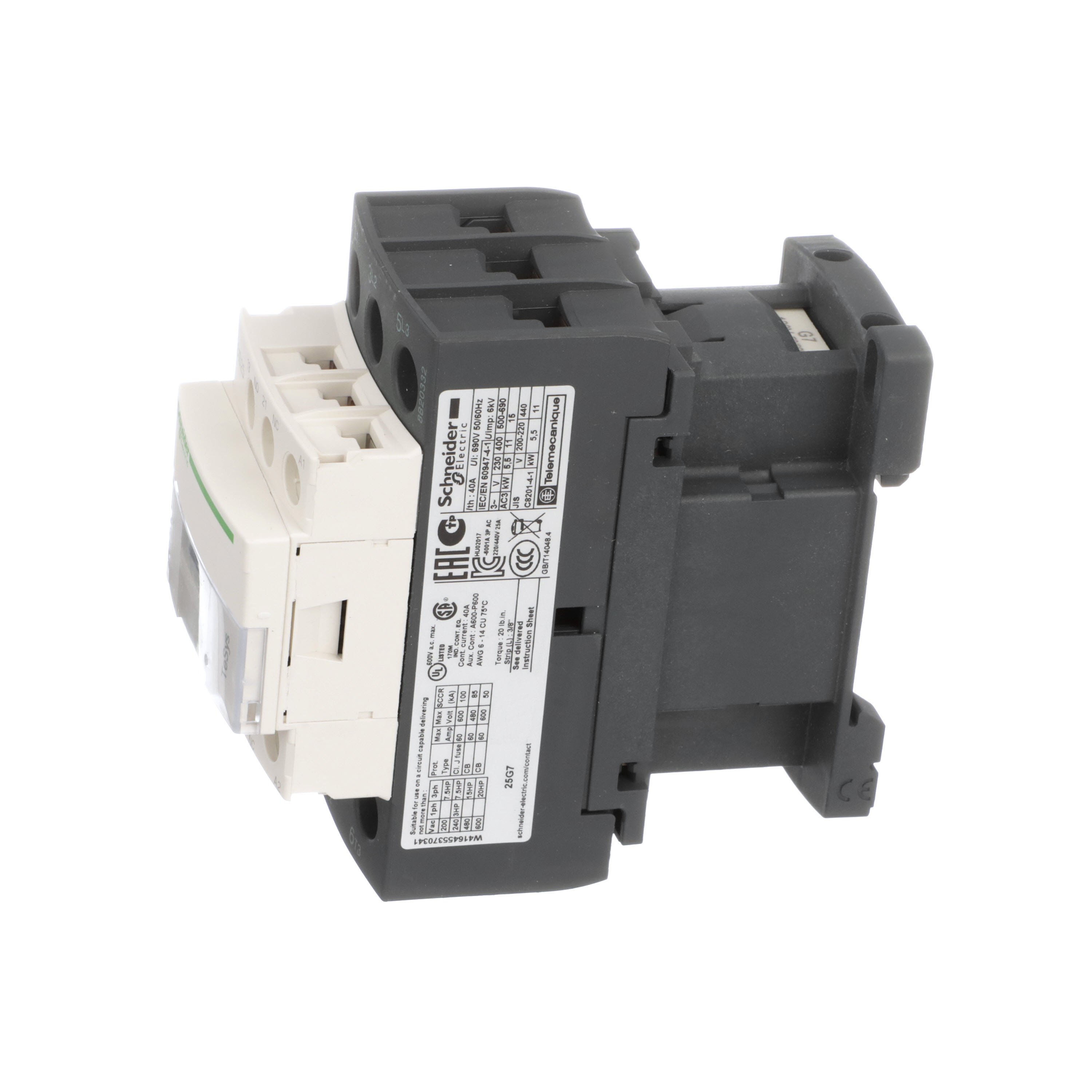 SCHNEIDER ELECTRIC LC1D25G7
