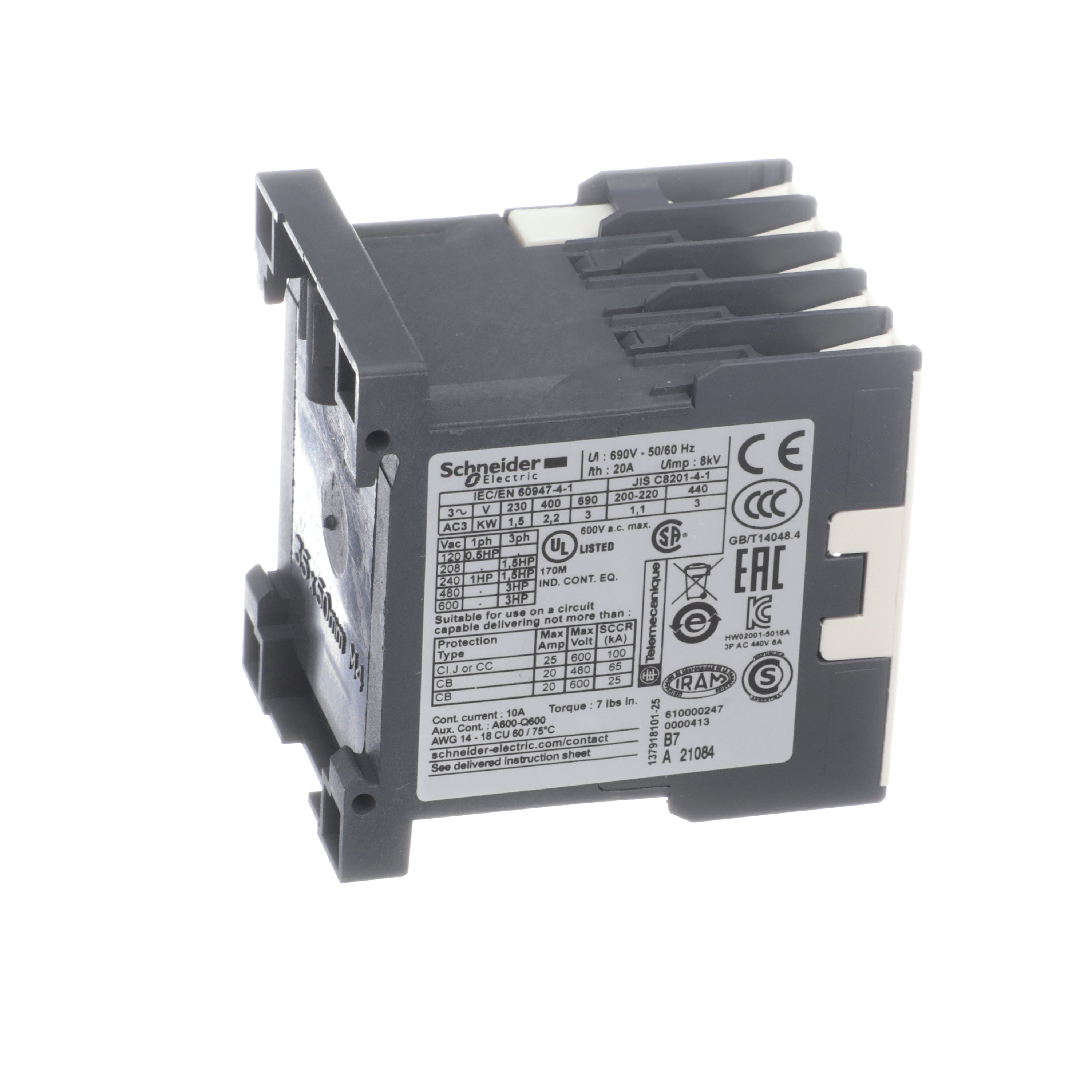 SCHNEIDER ELECTRIC LC1K0610B7