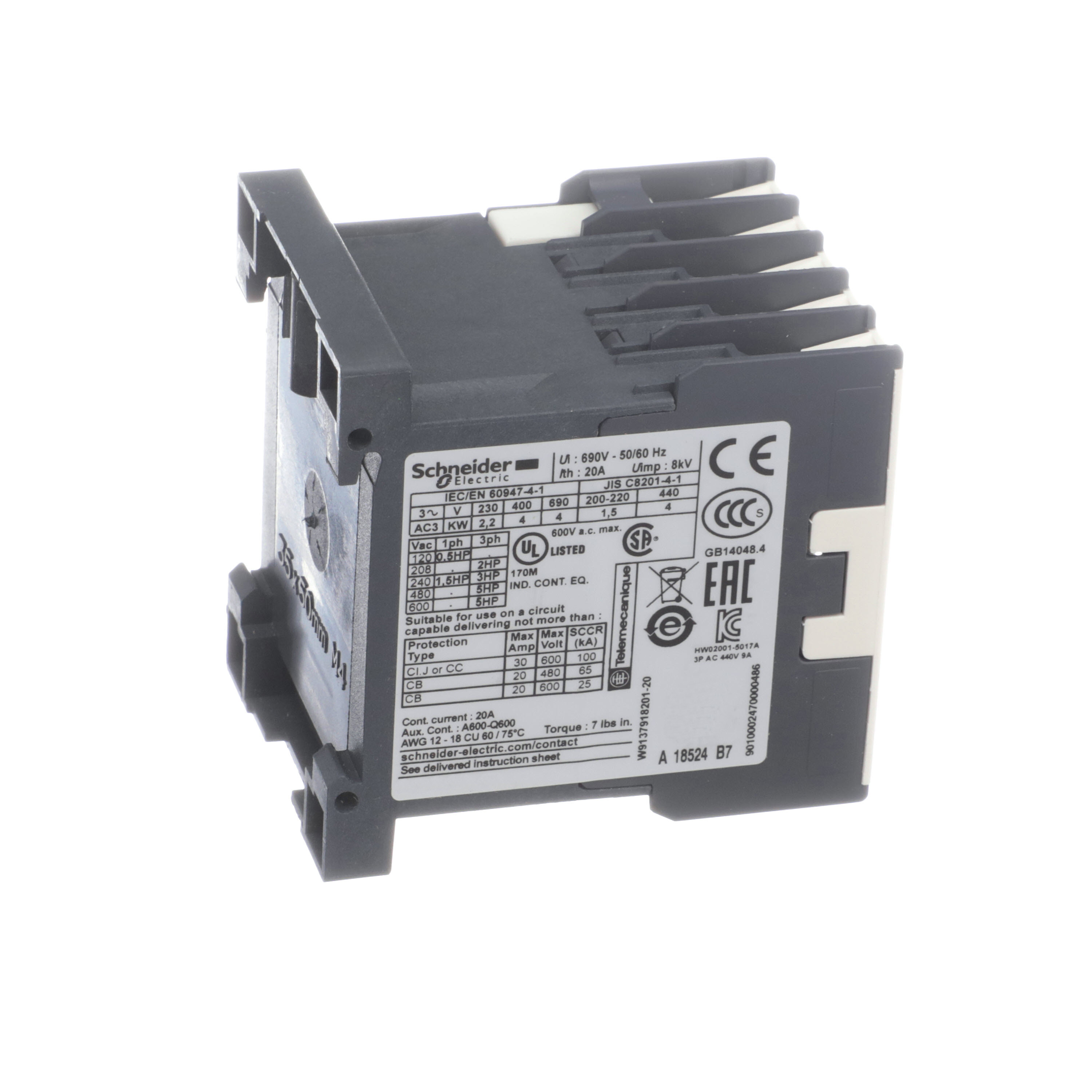 SCHNEIDER ELECTRIC LC1K0901B7