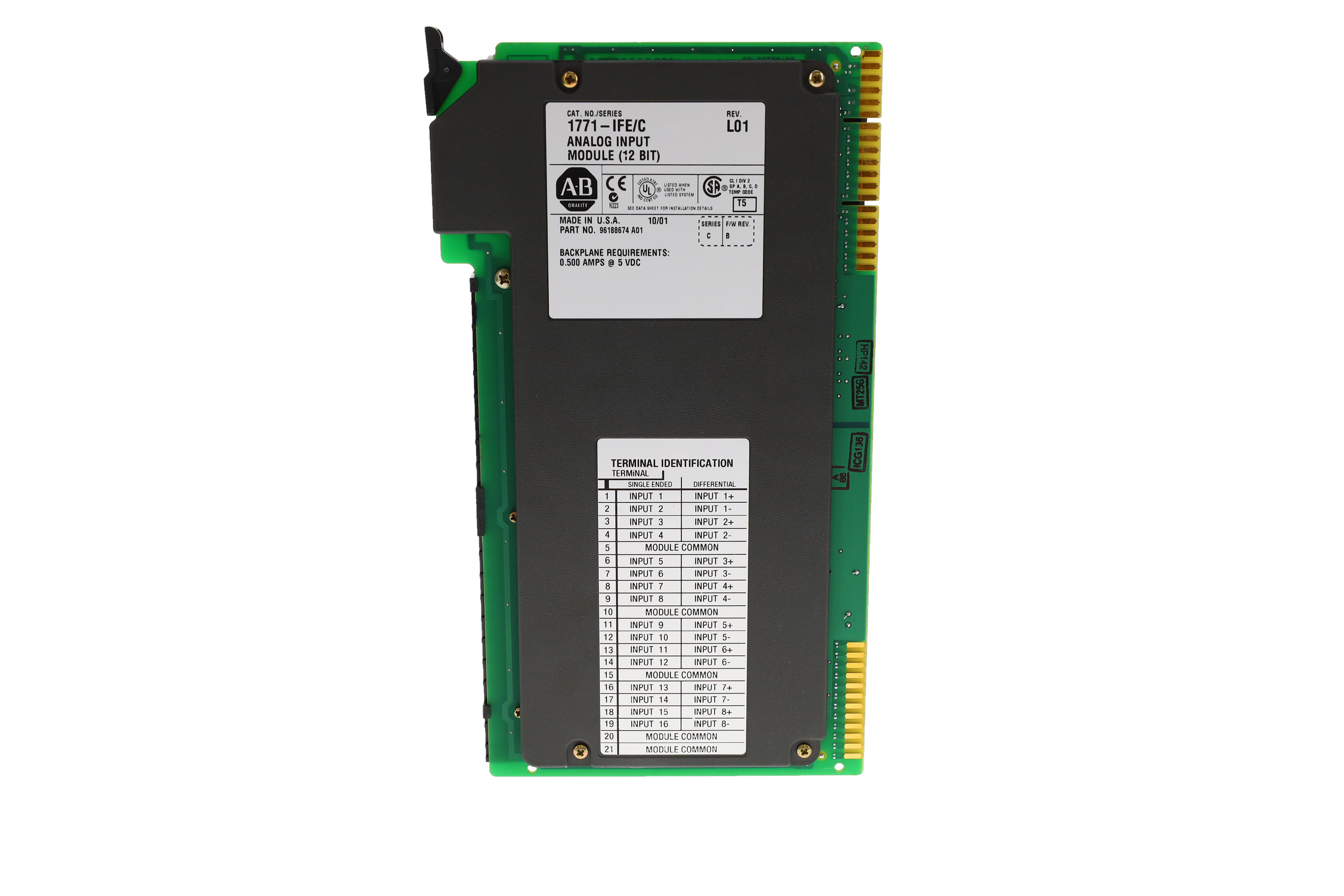 ALLEN BRADLEY 1771-IFE/C