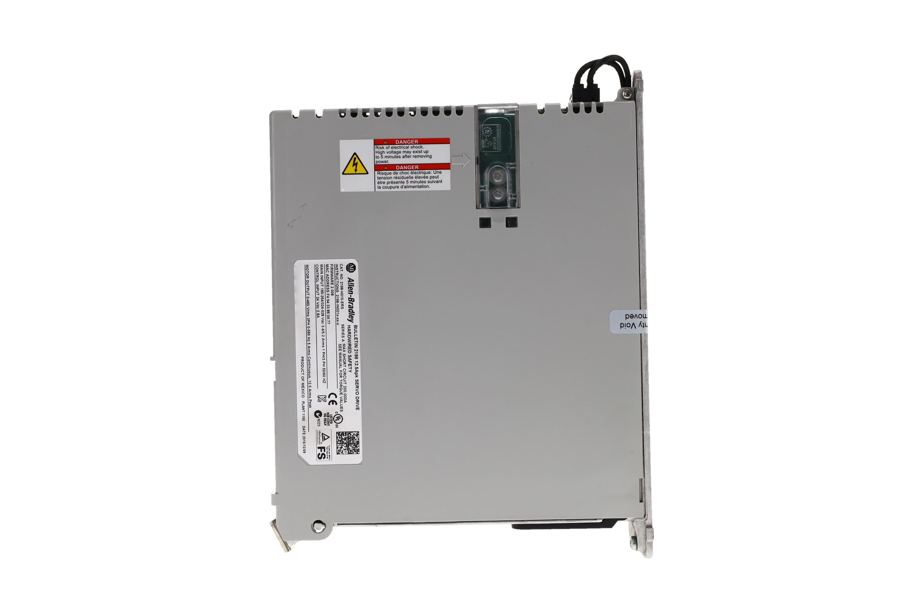 2198H015ERS Servo Drive/Servo Control by ALLEN BRADLEY