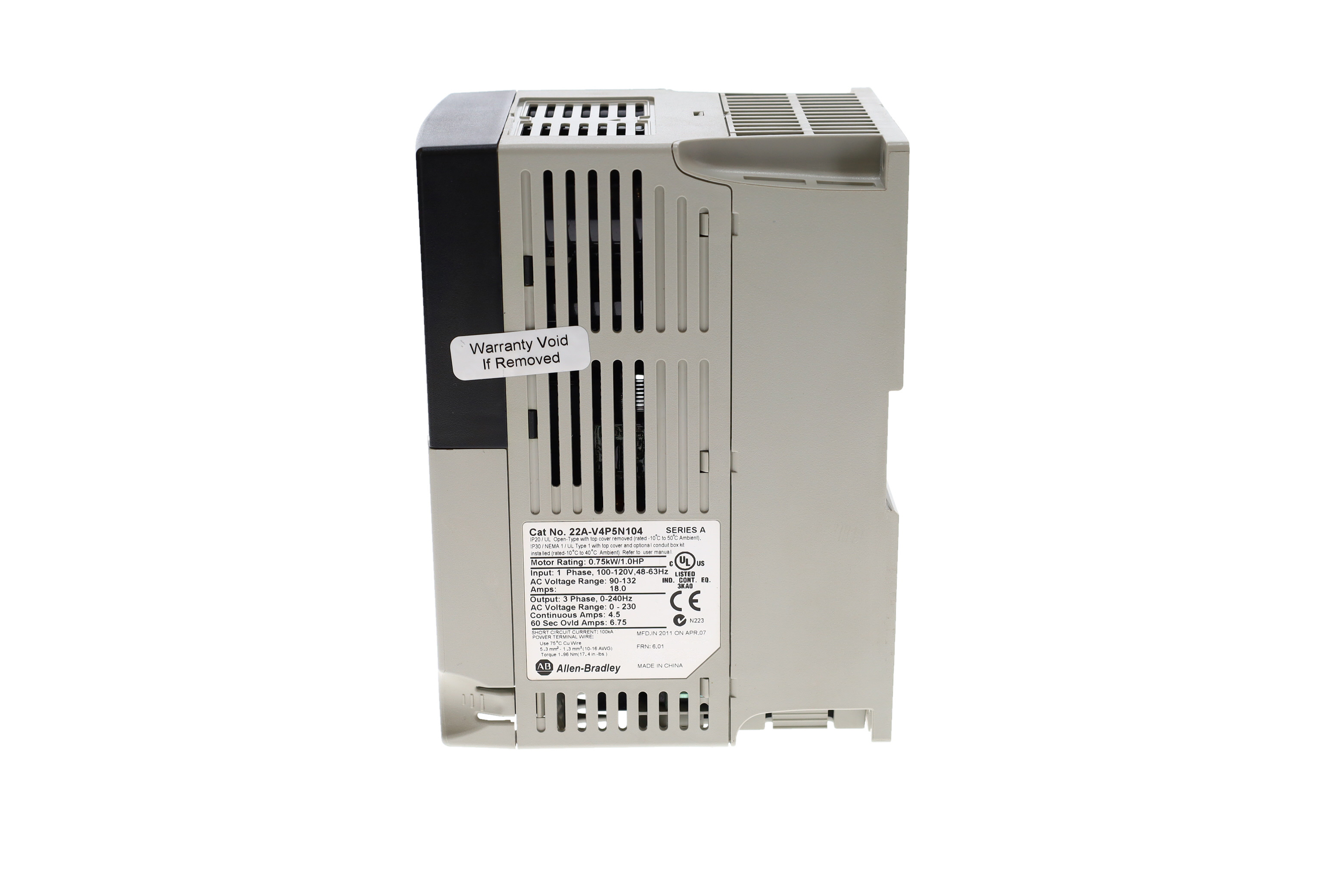 ALLEN BRADLEY 22A-V4P5N104