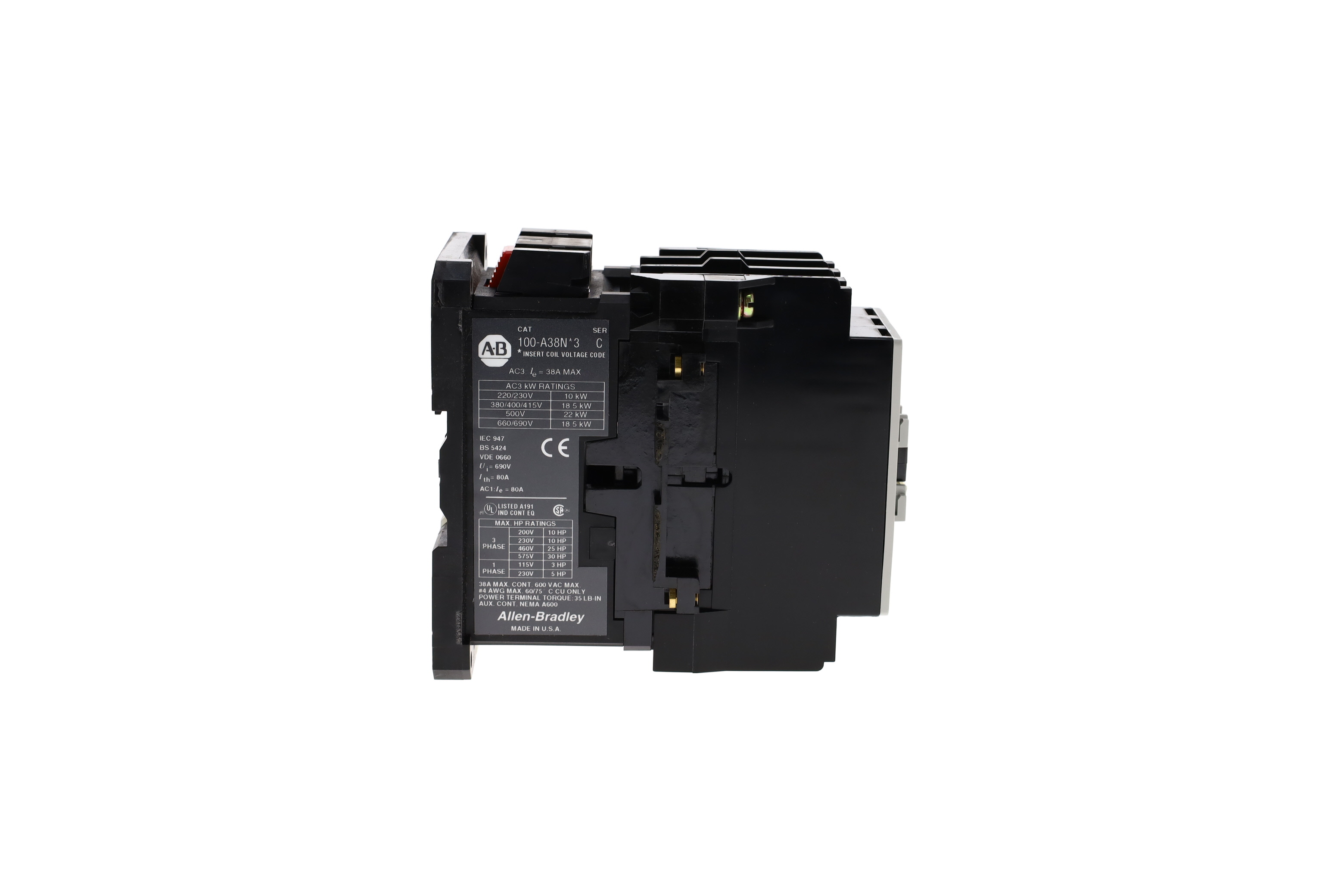 ALLEN BRADLEY 100-A38ND3