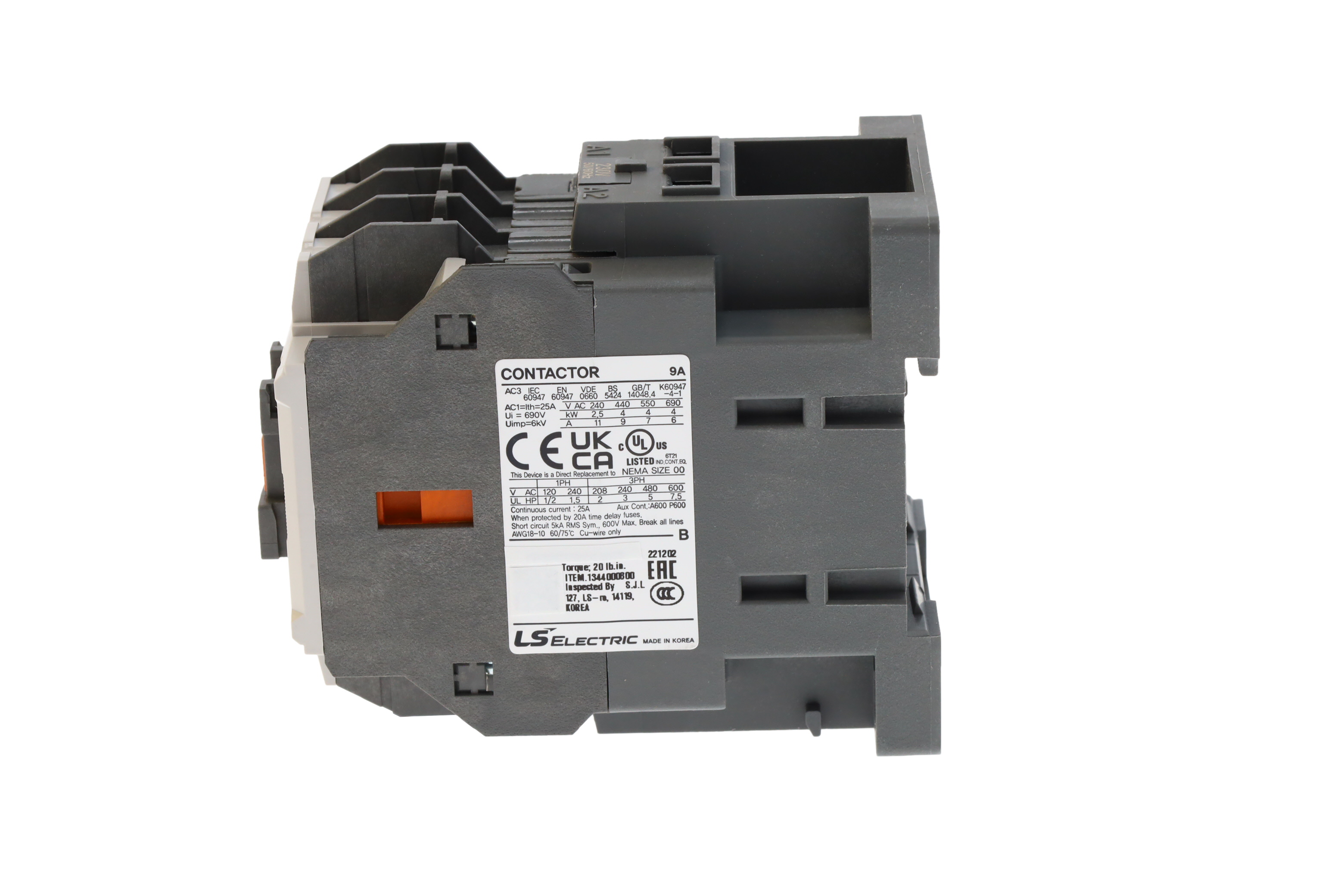 ALTECH CORP MC-9B-AC230V
